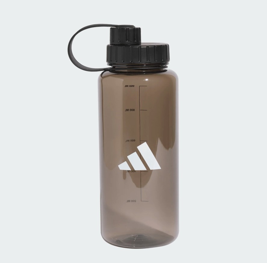 Adidas Drinkfles Transparant 1 l Black