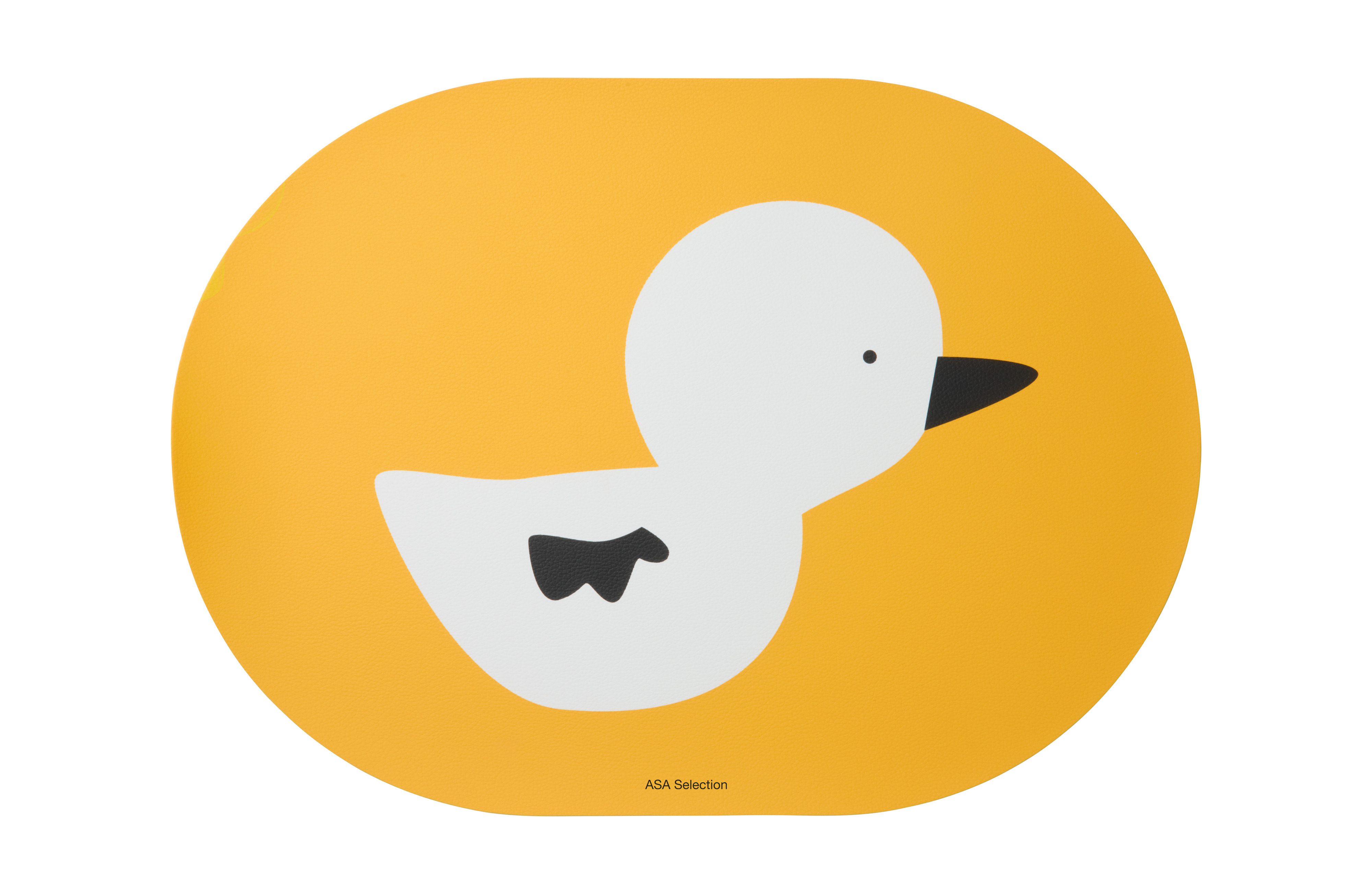 ASA Placemat Buddies Duck 46x33 cm - Leather Optic