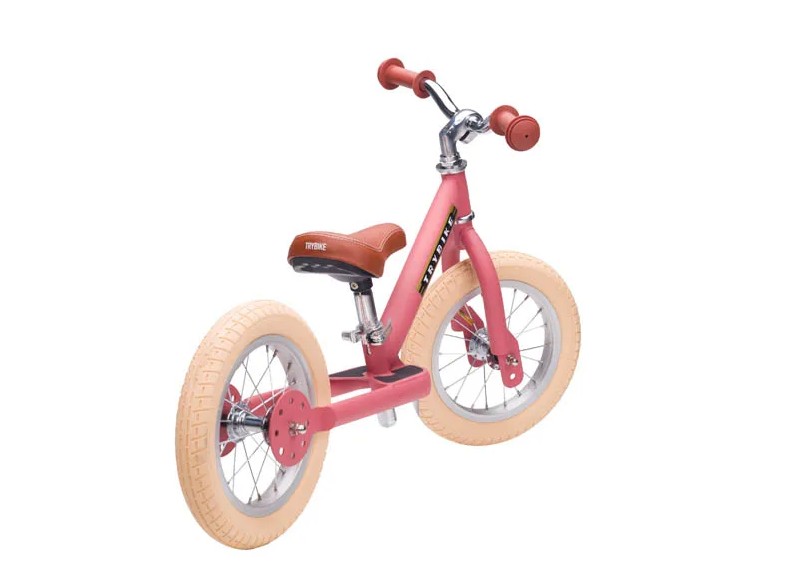 Trybike Steel Loopfiets Matt Pink