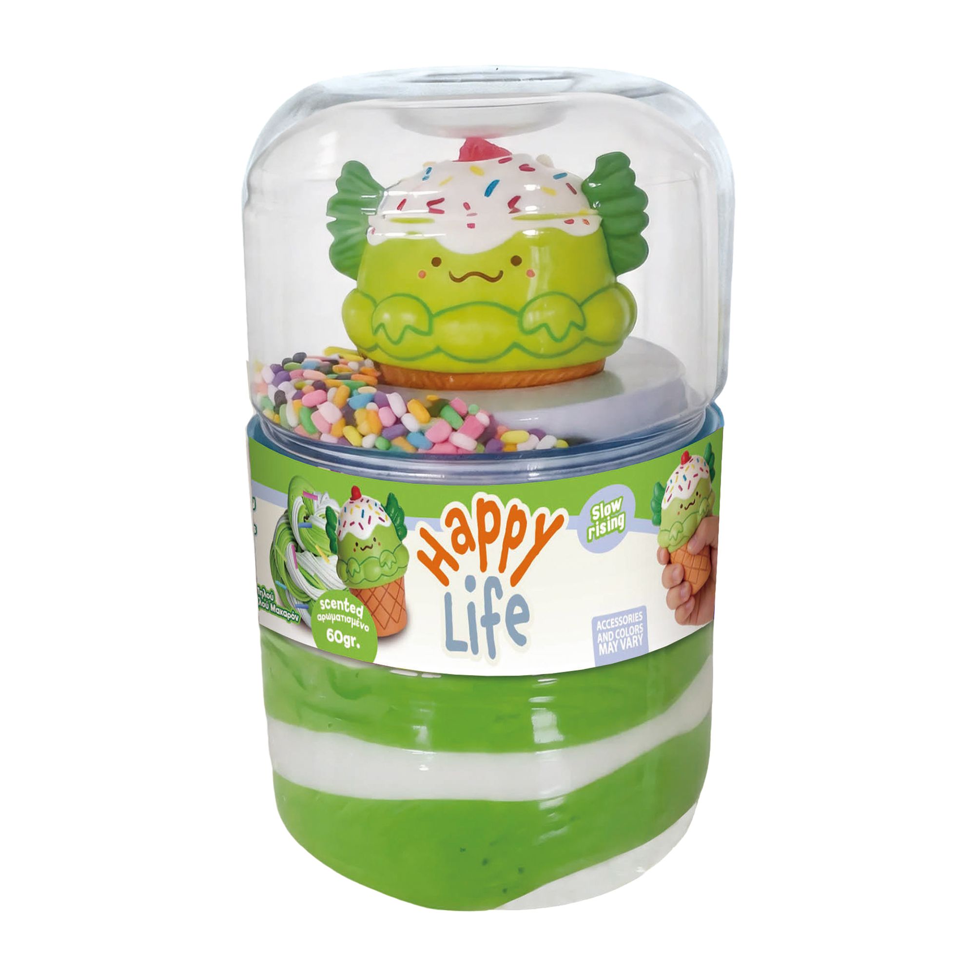 Happy Life Slijm Pop Ice Cream met Geur