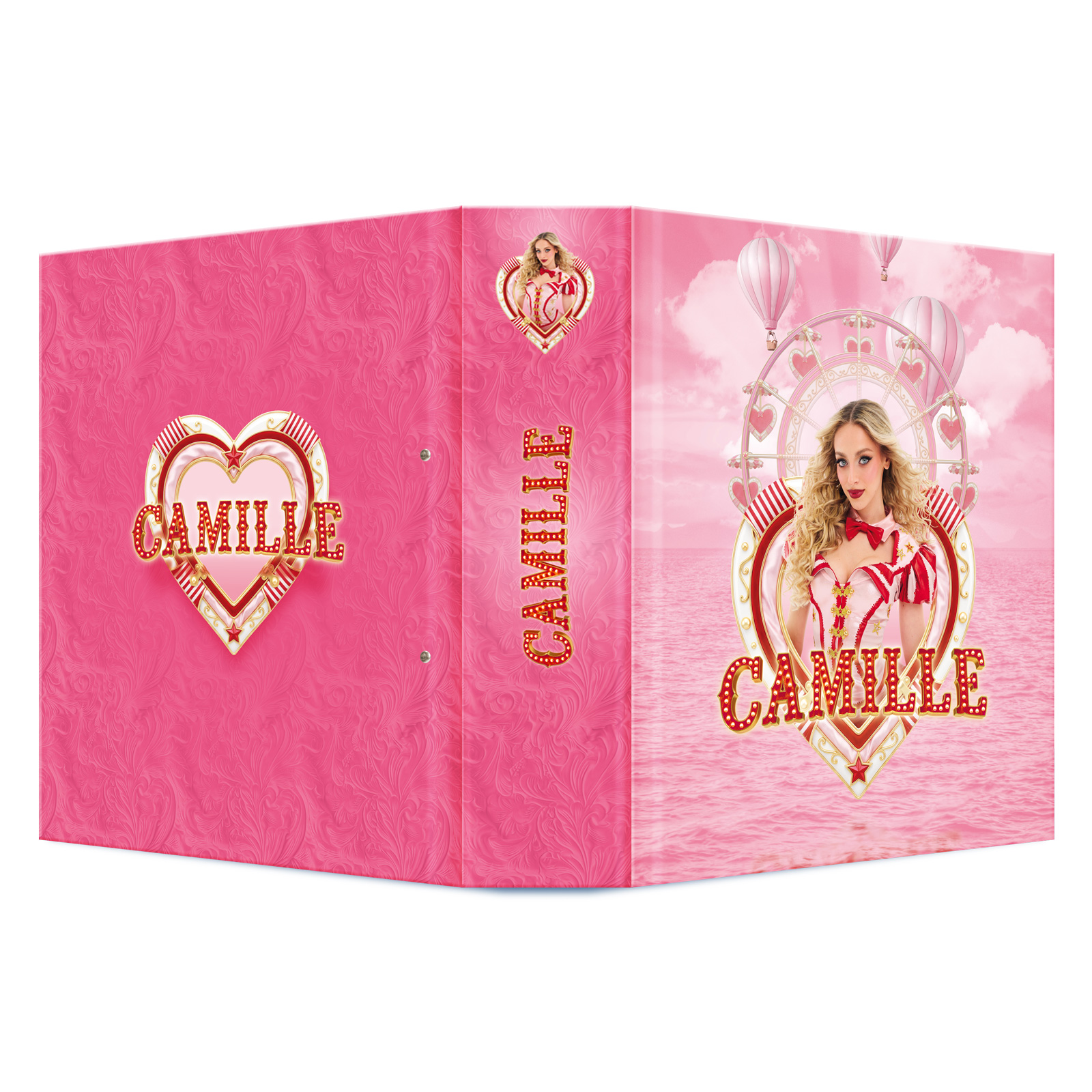 Camille Klasseur A4 Editie 2026 Rug 8 cm