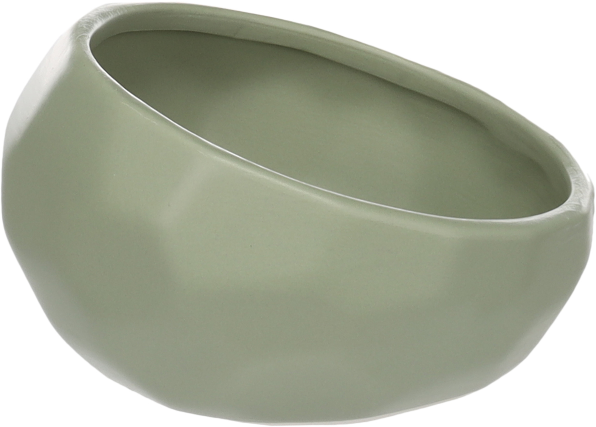 Flamingo Eet- en Drinkpot Unic Rond Groen 17x15x9 cm 550 ml