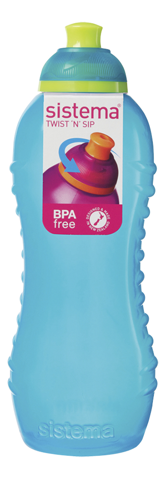 Sistema Hydrate Drinkfles Twist 'n Sip 460ml - 7x19 cm - assorti - prijs per stuk