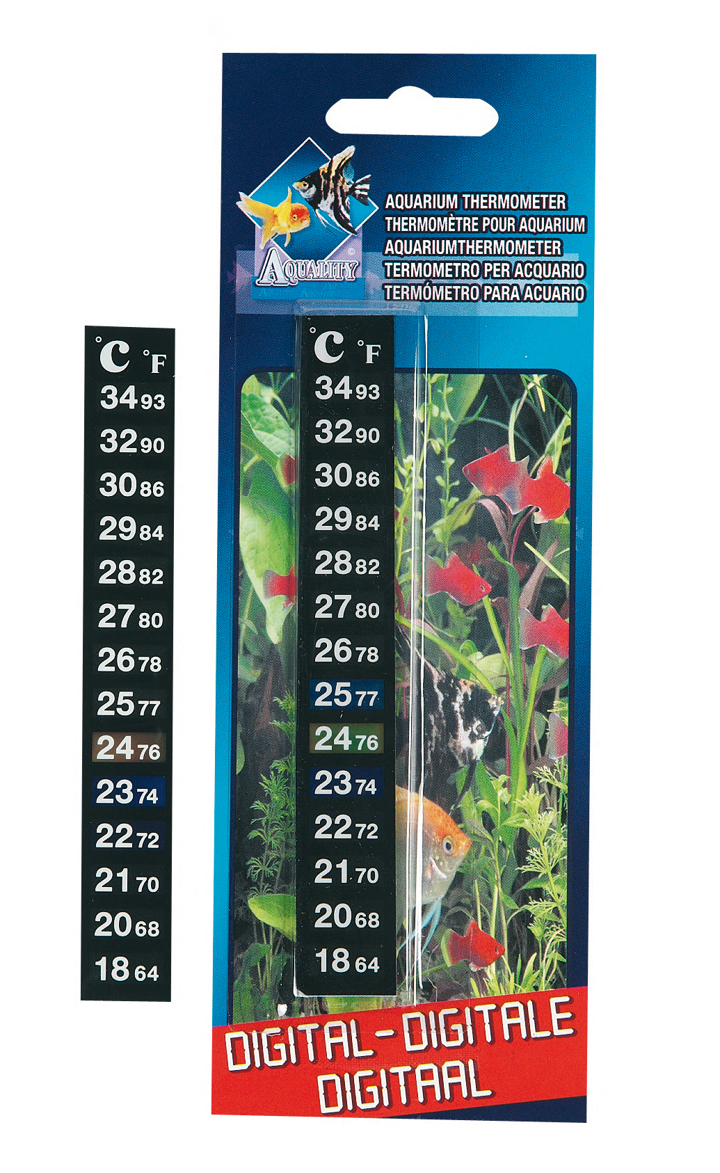 Flamingo Aquariumthermometer Digitaal