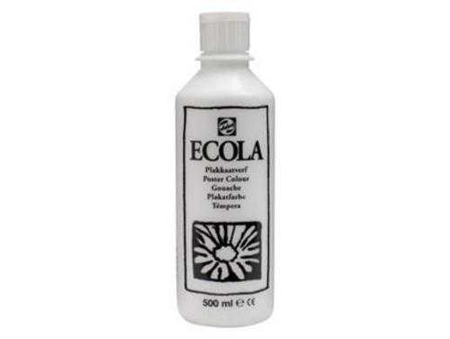 Talens ECOLA Plakkaatverf Fles 500 ml Wit - 100