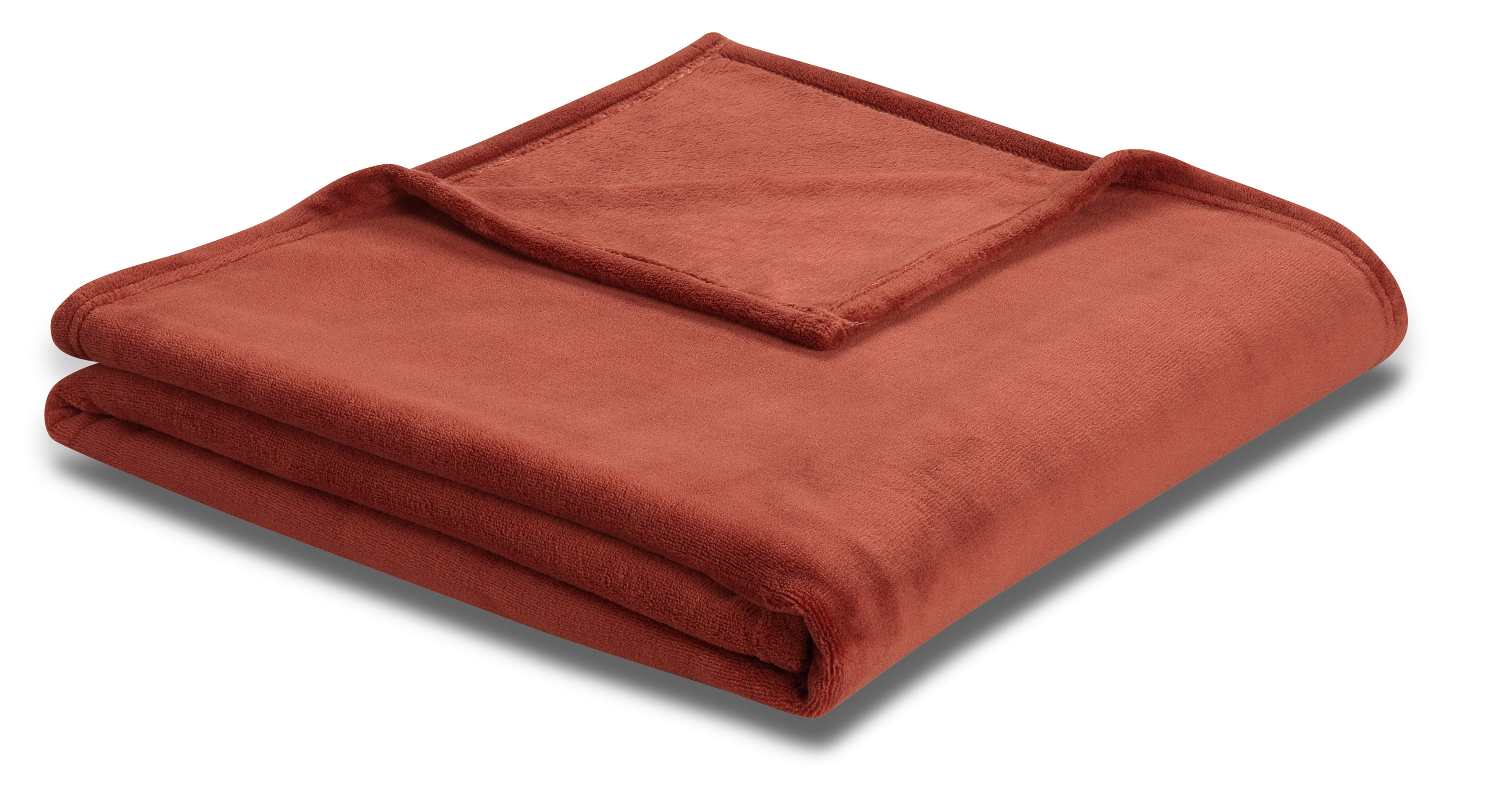 Biederlack Plaid Soft&Cover Roest 150x200 cm