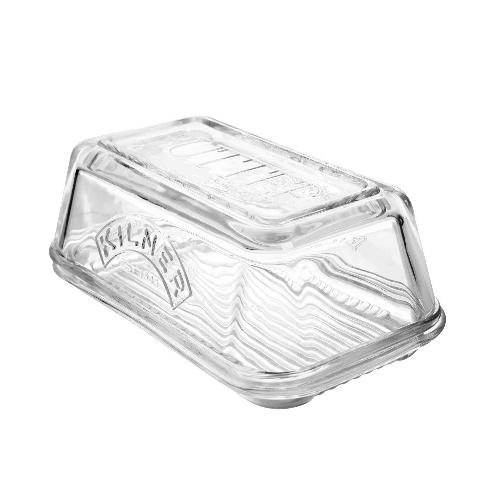 Kilner Boterschaal met Deksel - Glas - 17x10x7.2 cm