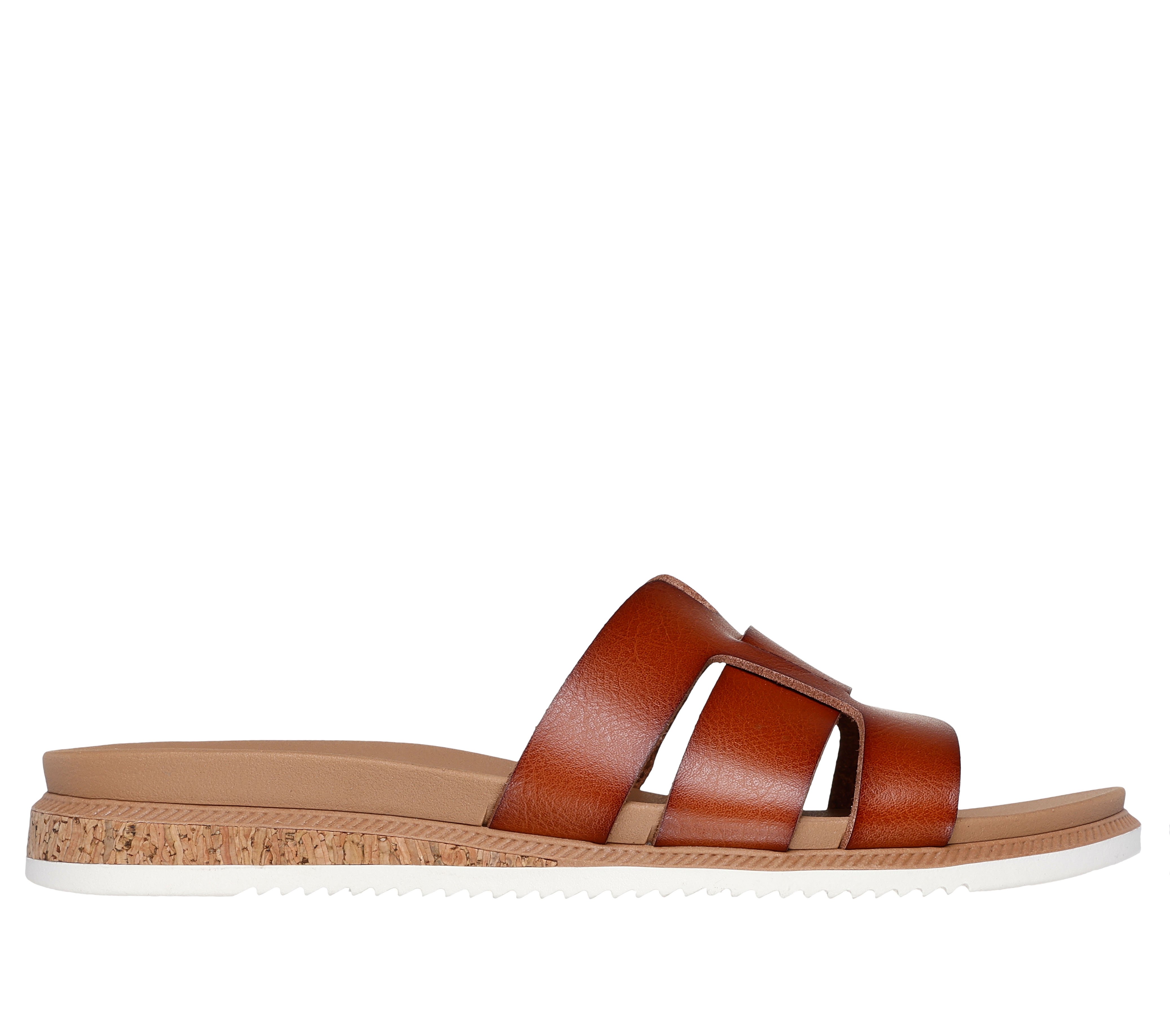 Skechers Slipper Dames Desert Kiss Low Cognac maat 36