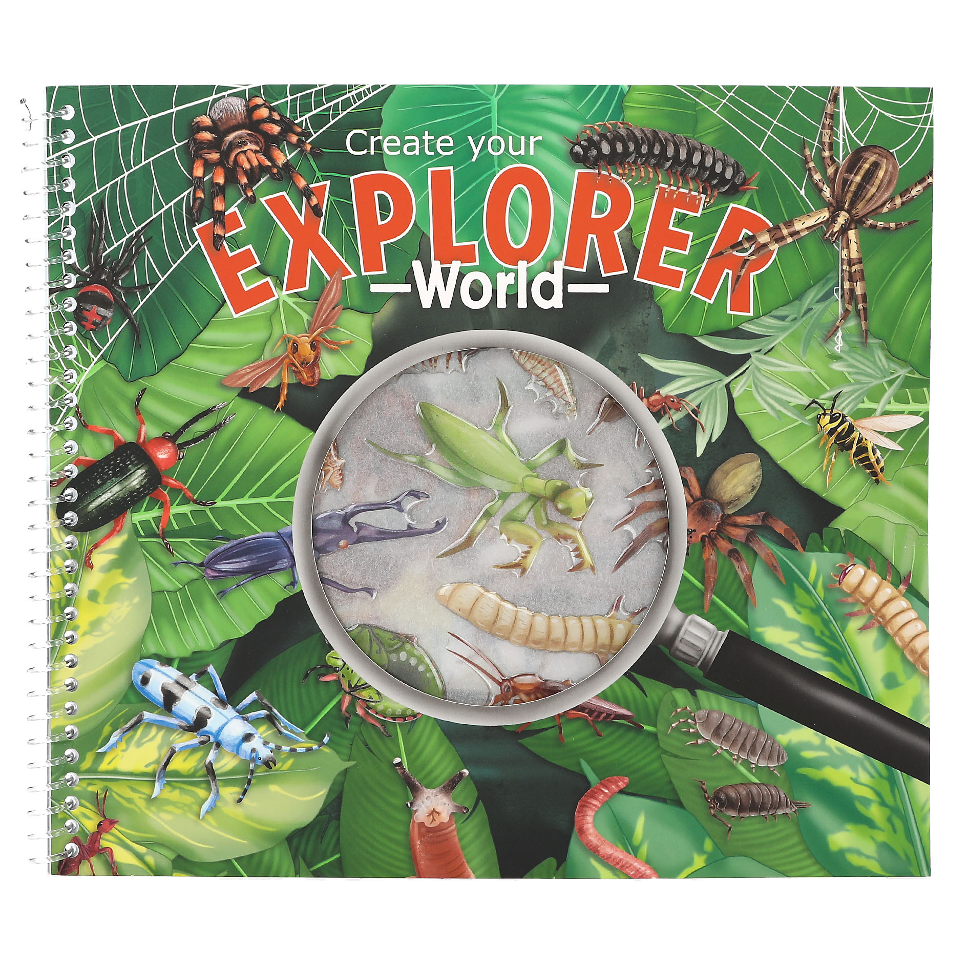 Explorer Stickerworld met Reliëfstickers | 4010070703110