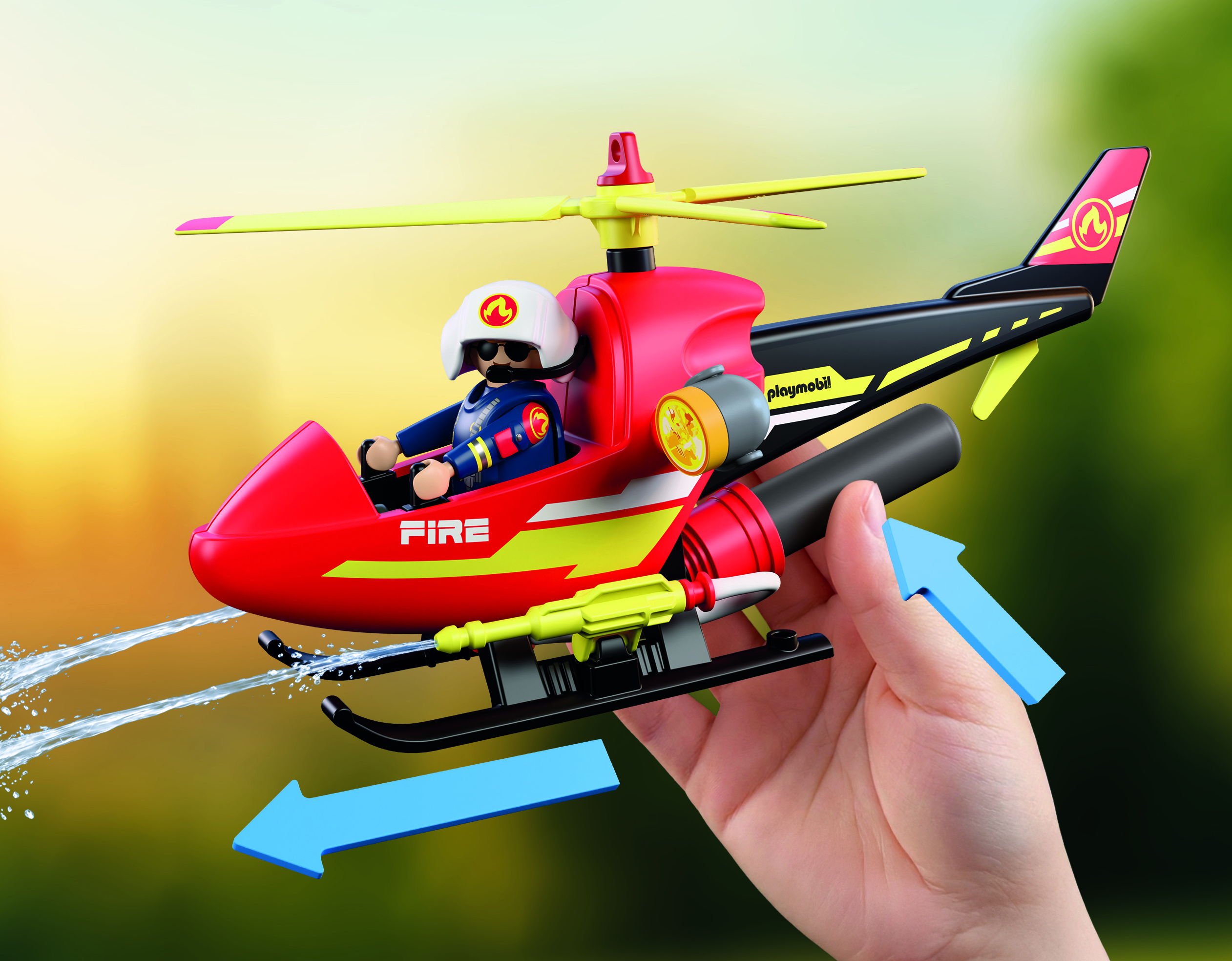 Playmobil City Action 72196 Blushelikopter