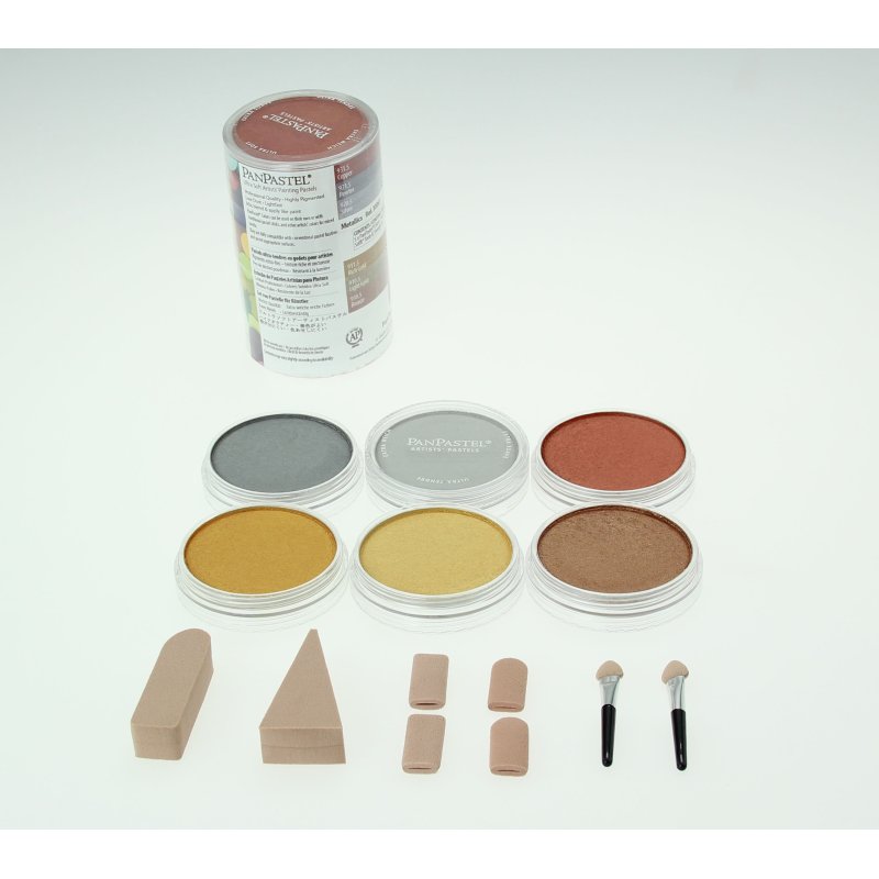 PanPastel Set Metallic Colors 6 Kleuren