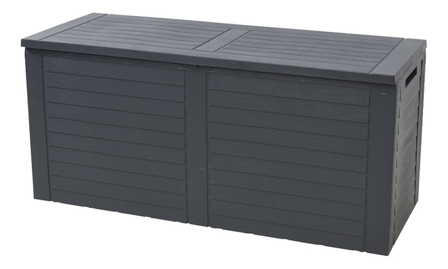 Opbergbox Ollie Antraciet 115x45x53 cm 240l