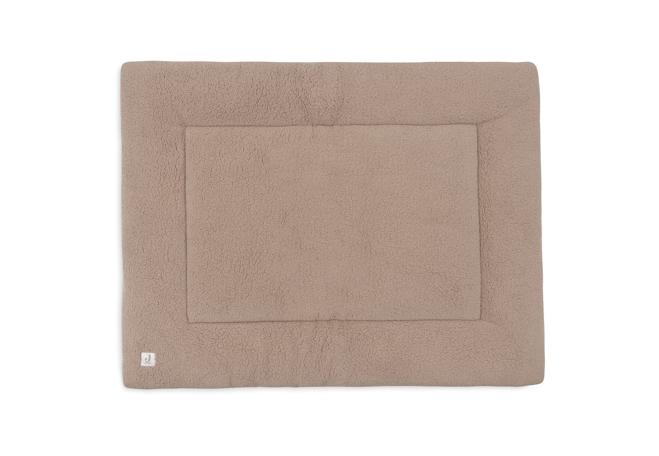 Jollein Parkligger Cloudy Rib Milky Coffee 95x75 cm