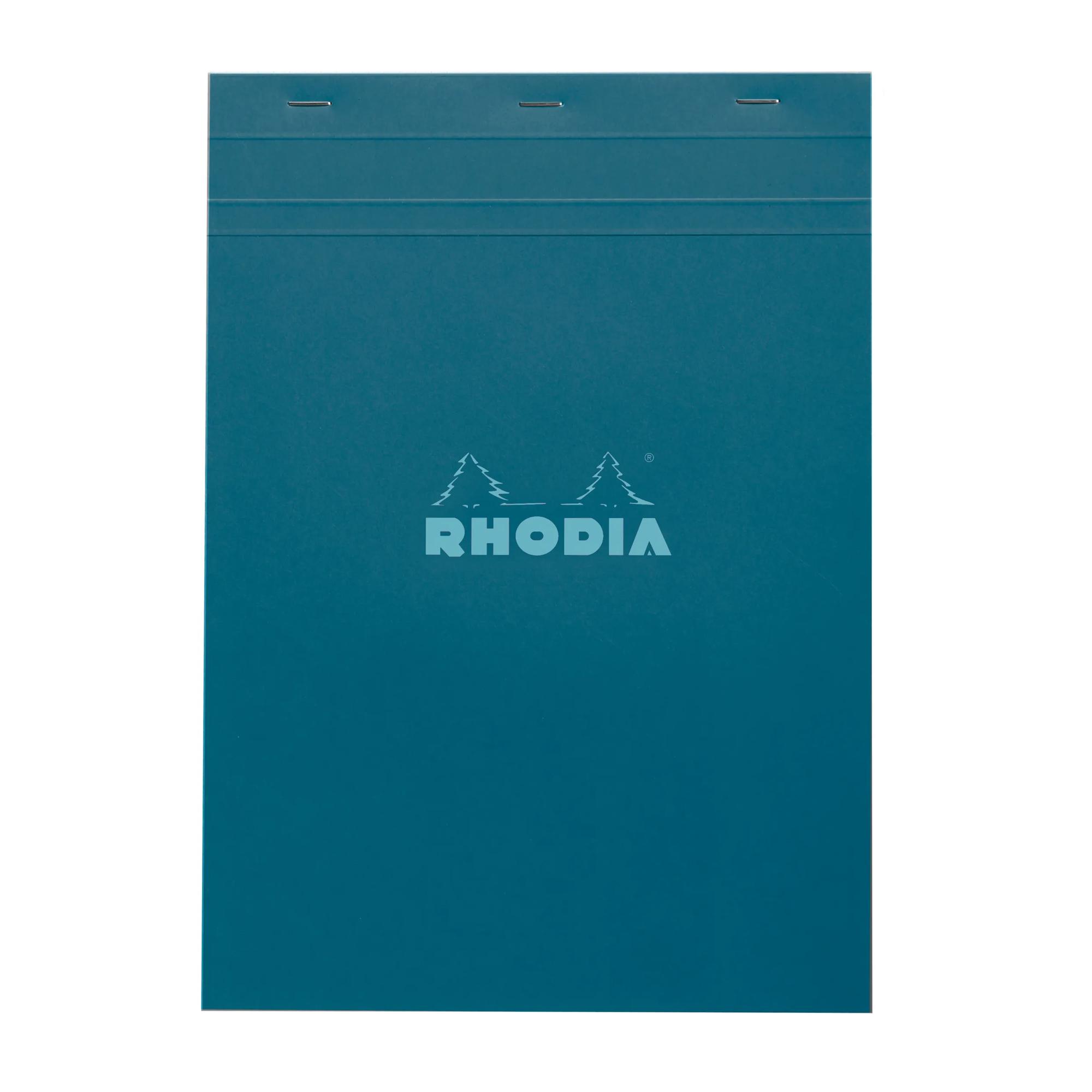 Rhodia Notablok A4 Color Peacock Geniet 80 vel Geruit
