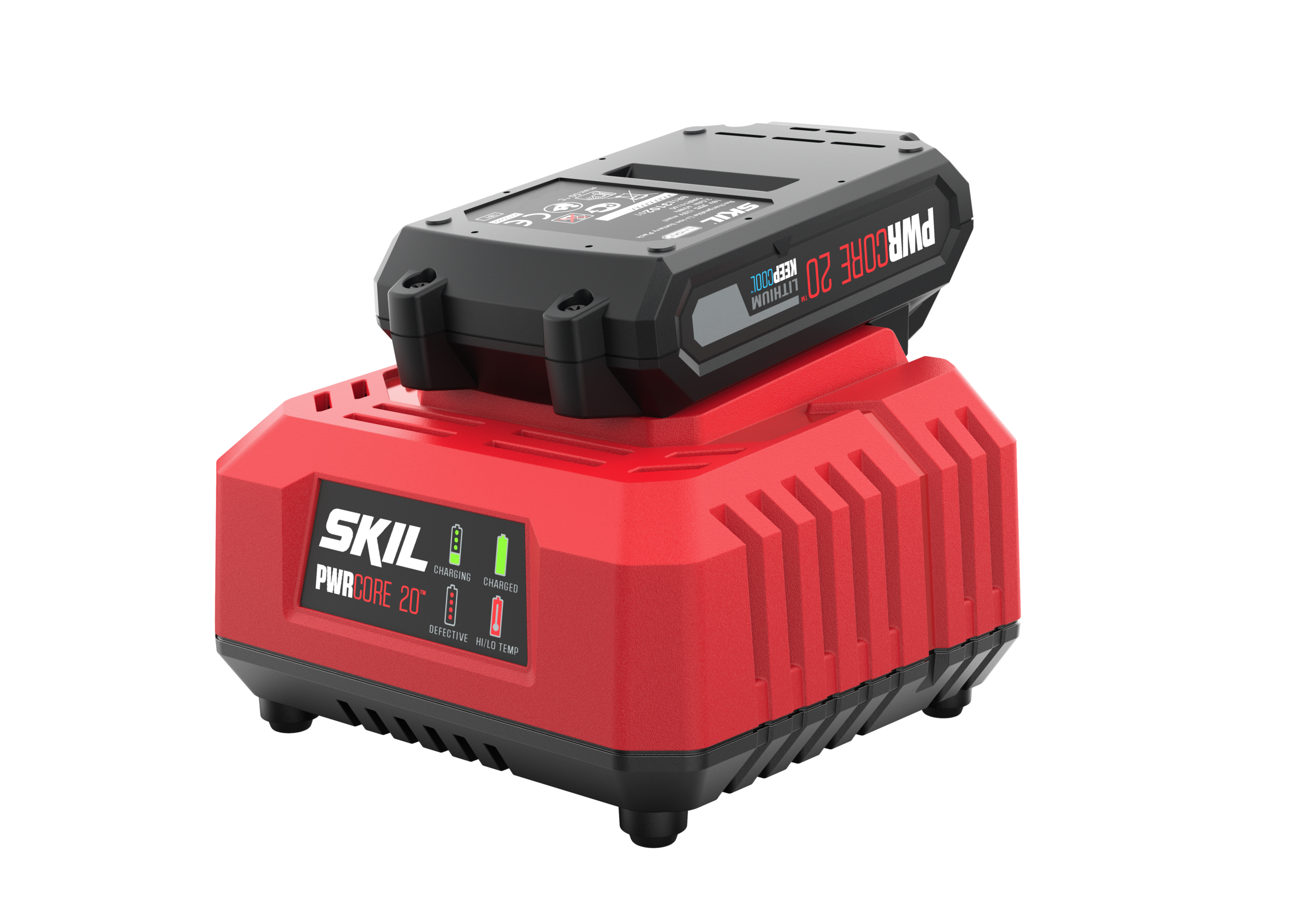 Skil Accu 2Ah + Lader 3136AA 20V 2.4A