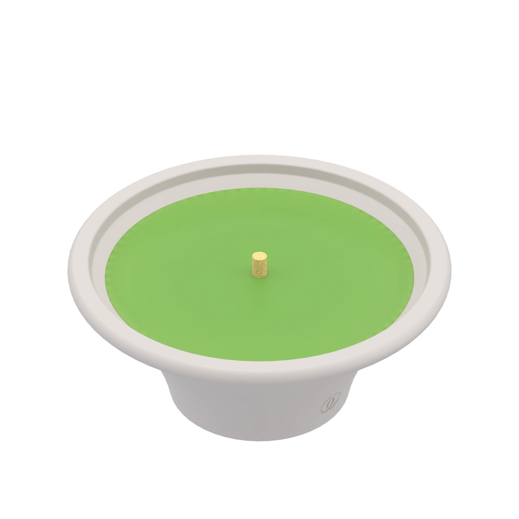 Spaas Buitenkaars Vivid Green 9.x8 cm - Citronella - Terracottaschaal - 9 Branduren