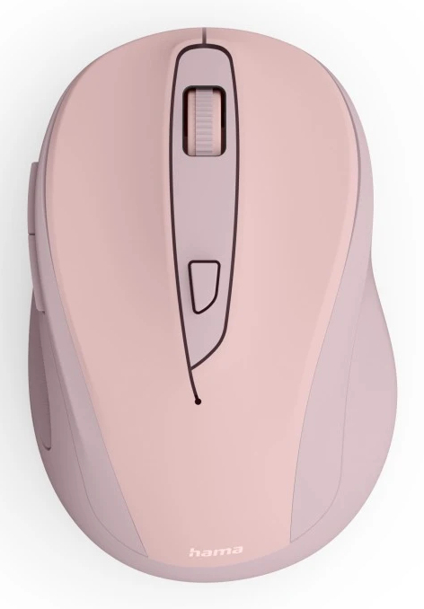 HAMA Draadloze Muis WM-400 Ergonomisch Roze