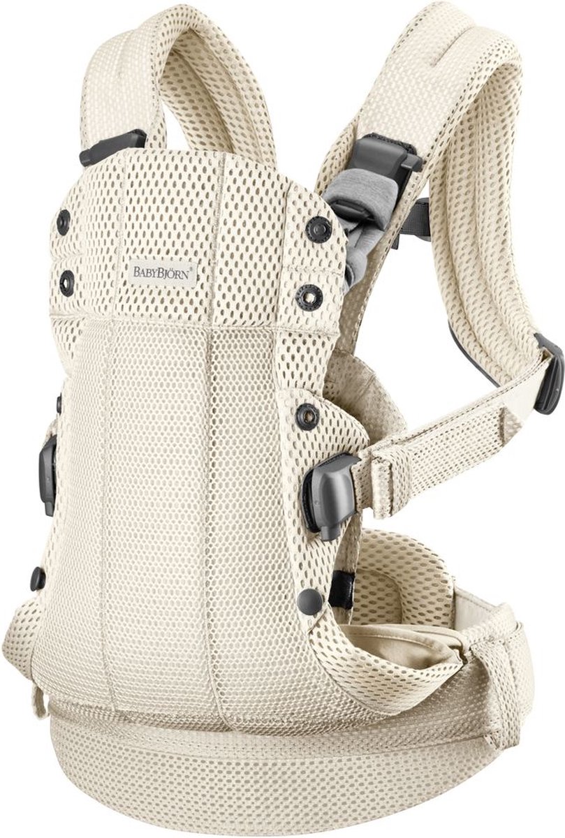 BabyBjorn Draagzak Harmony 3D Mesh Creme