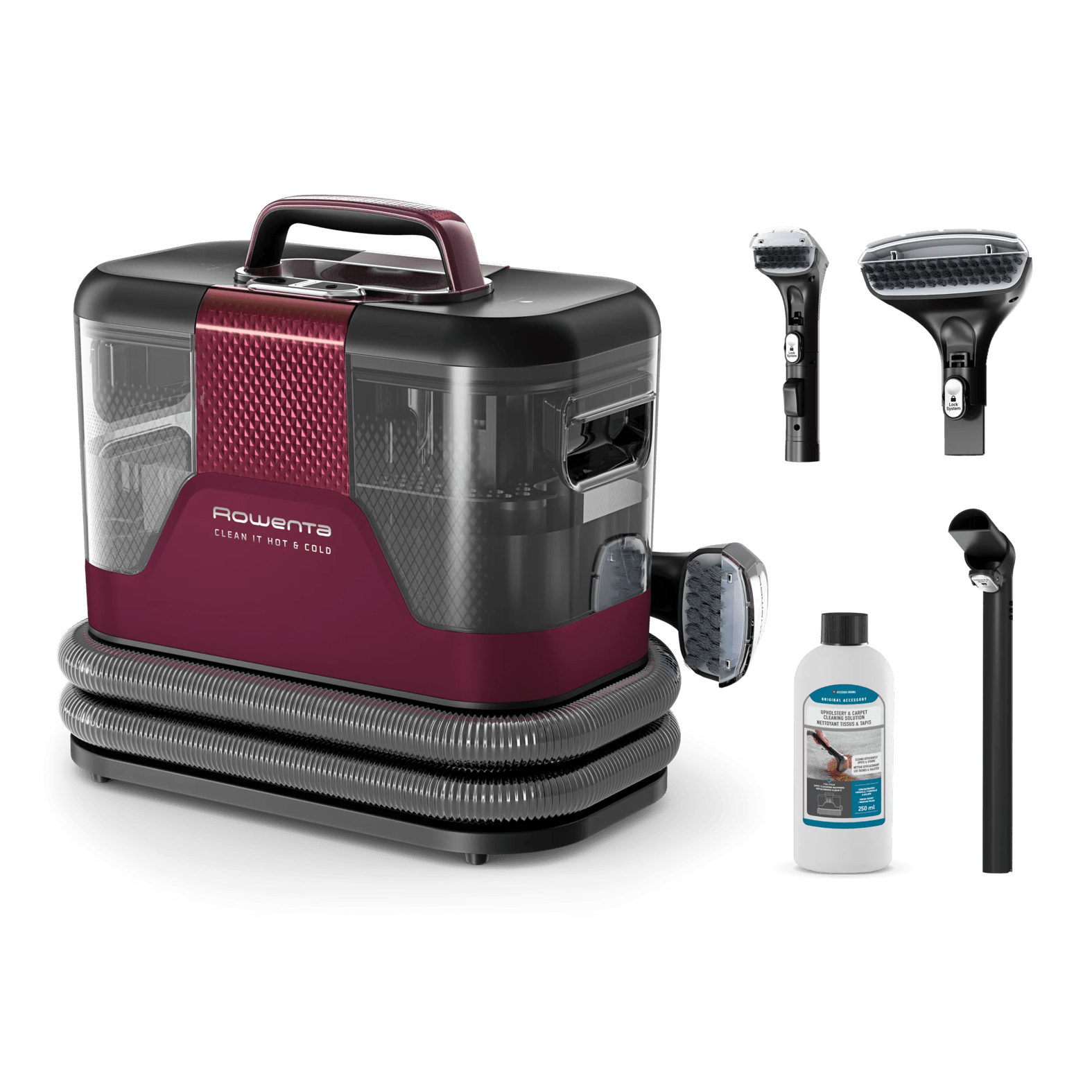 Rowenta Clean It Hot & Cold, IN7010FO, Tapijten reiniger, stoffen reiniger, 1150 watt,