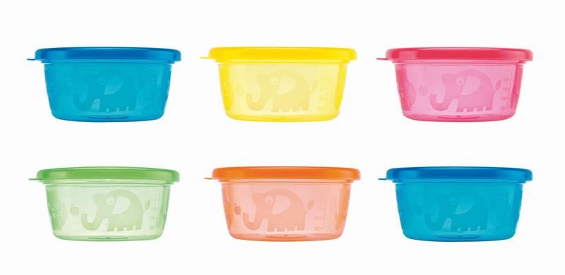 Nuby Bowl 6-pack 300 ml