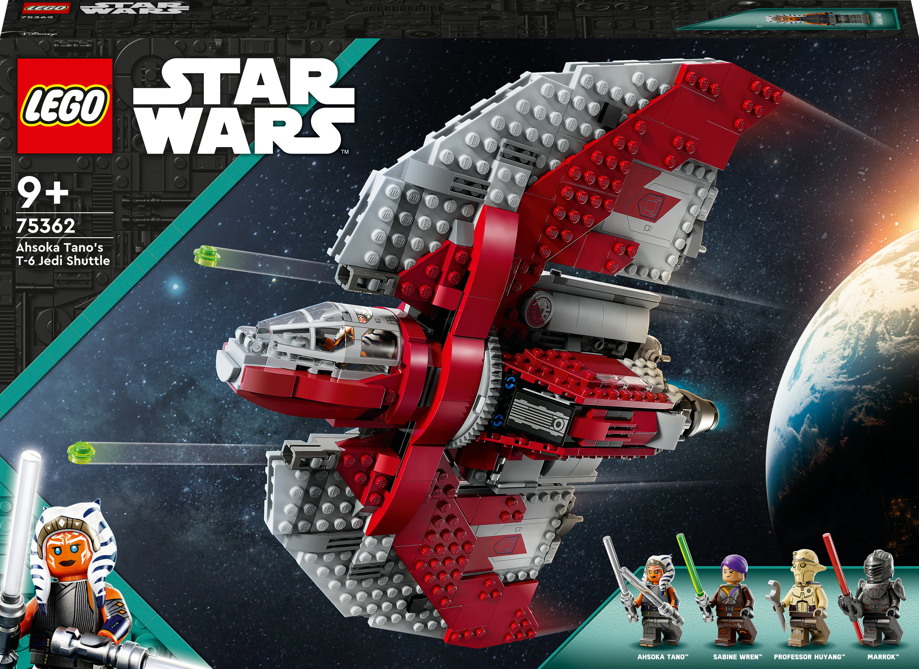 LEGO Star Wars 75362 Ahsoka Tano's T-6 Jedi Schuttle