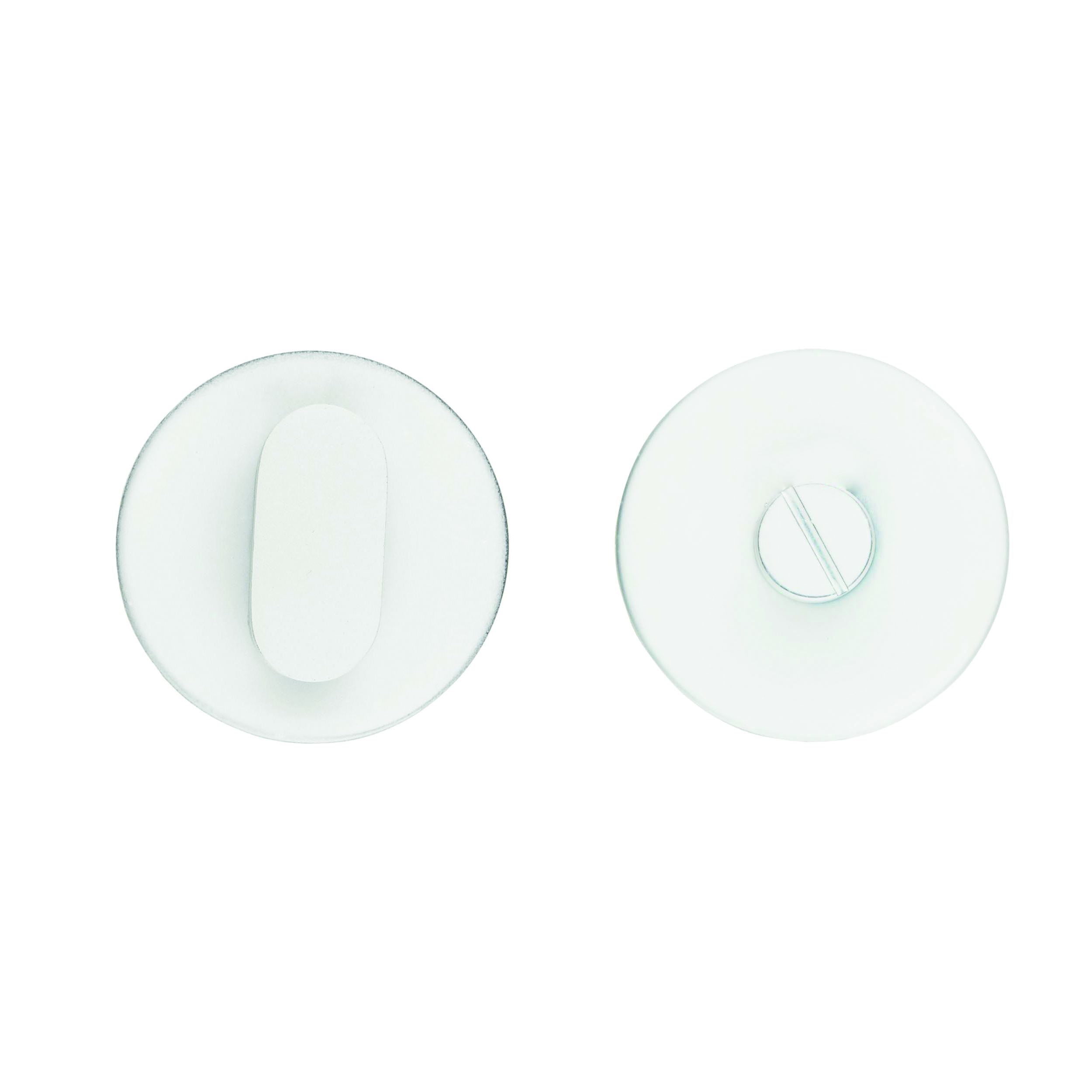 HDD WC Garnituur Rond Wit Structuur zonder Rood/Wit