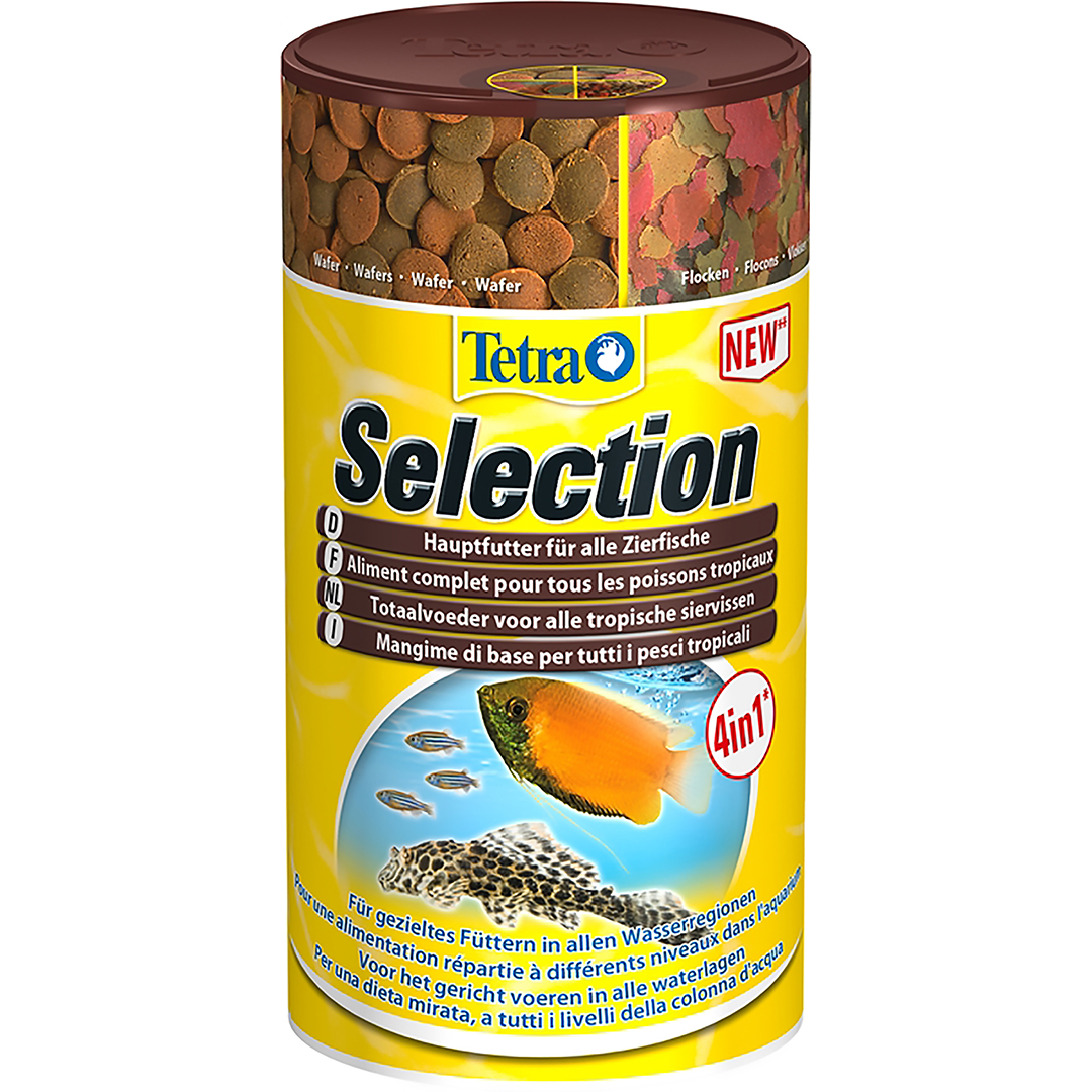 Tetra Selection 250 ml Totaalvoeder Alle Tropische Siervissen
