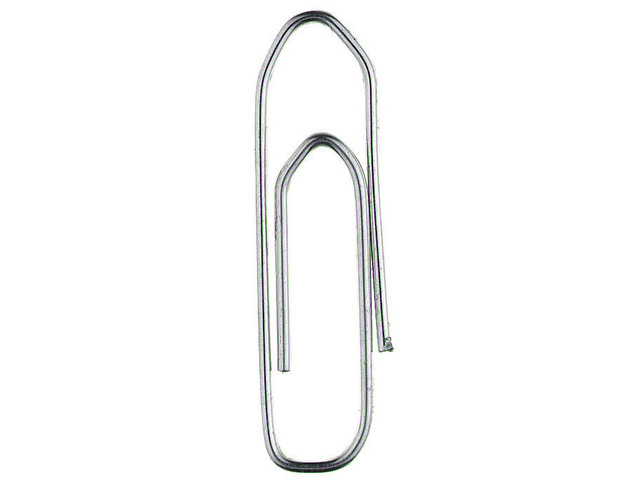 Alco Paperclip Messing 26 mm Puntvorm - 125 stuks
