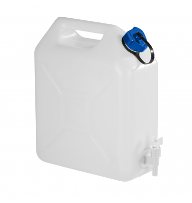 Eda Camping Jerrycan 10l wit met Kraantje