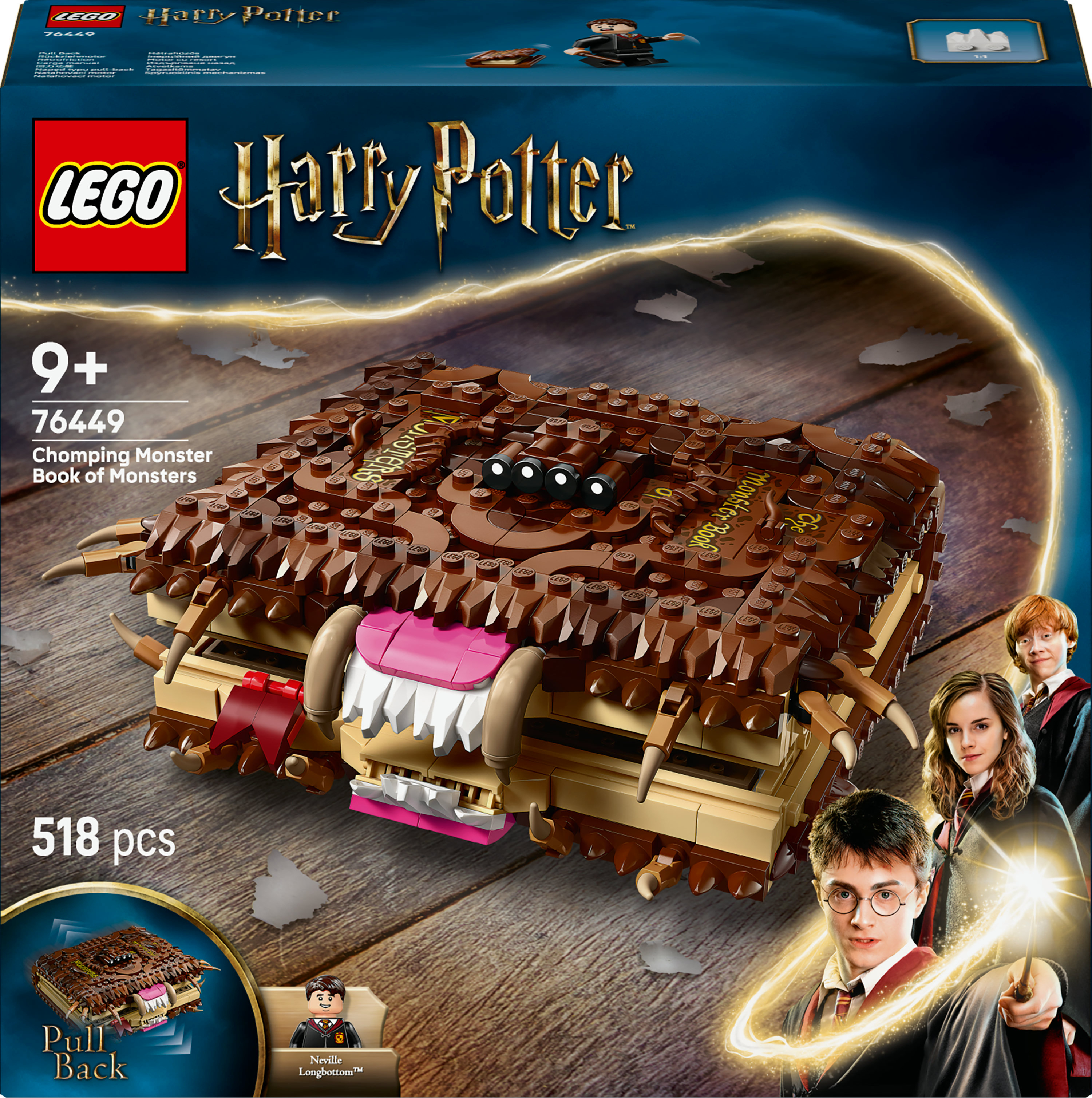 Lego Harry Potter 76449 Het Monsterlijke Monsterboek