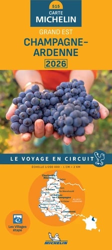 Michelin Kaart Regionaal Champagne-Ardenne 2026