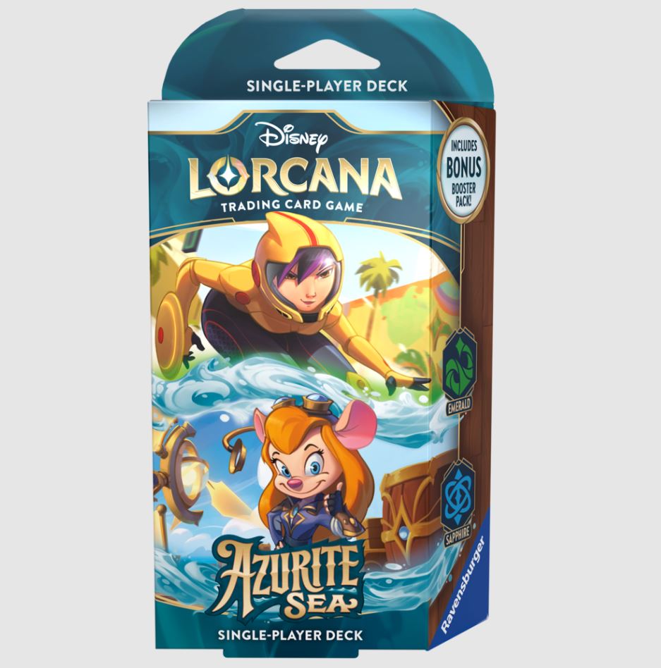 Disney Lorcana Starter, Azurite Sea, Set 6