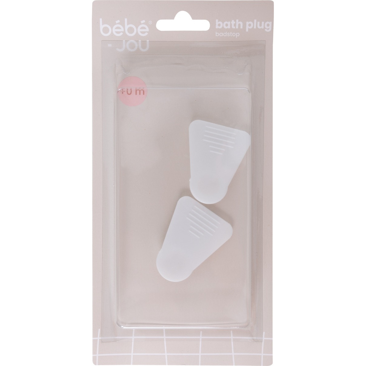 Bébé-jou Badstop Wit 2 stuks