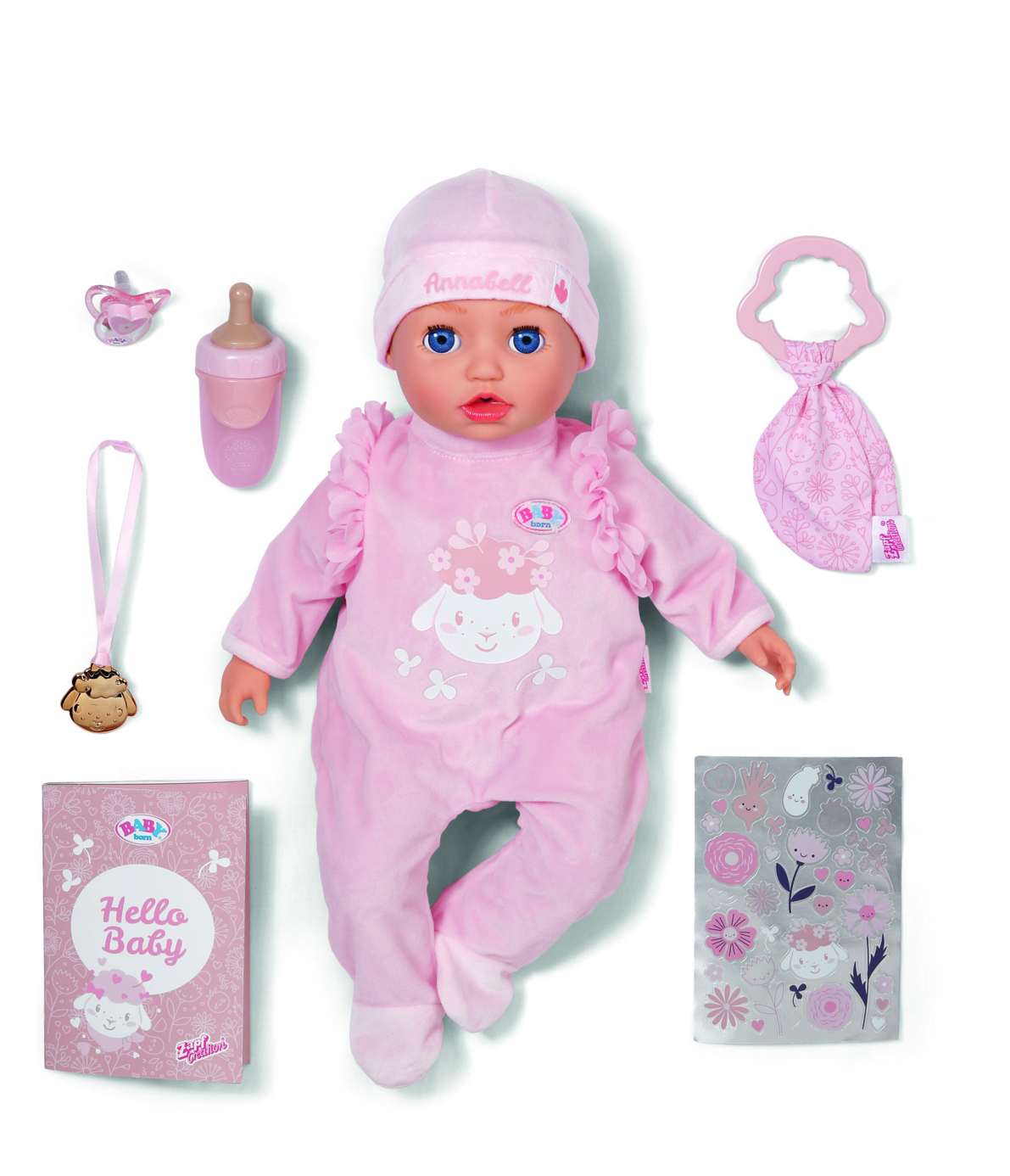 Baby Born Annabell 43 cm met levensechte functies