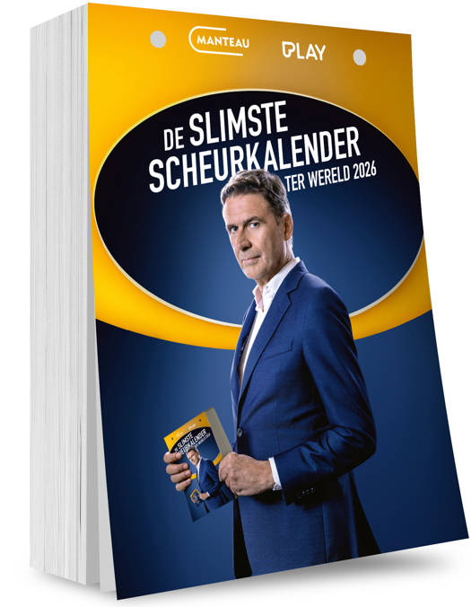 Scheurkalender 2026 De Slimste Scheurkalender ter Wereld