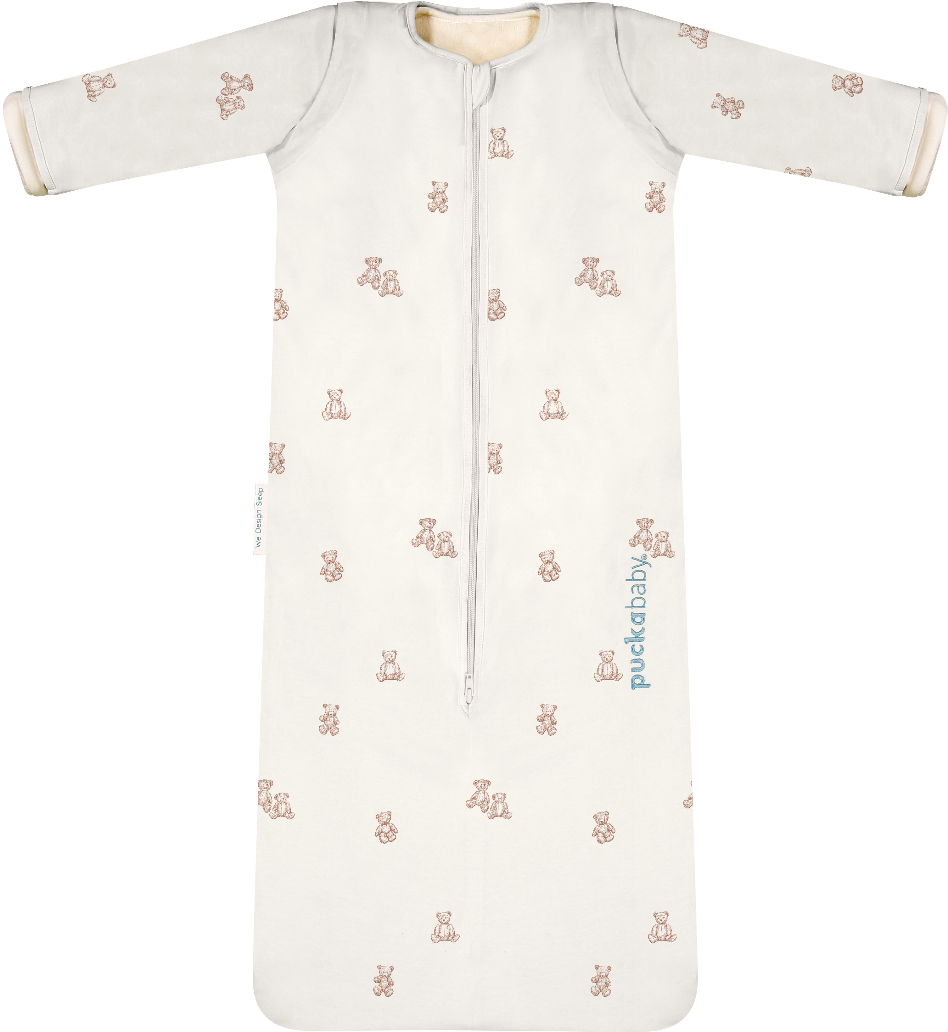 Puckababy Slaapzak The Bag 4 Seizoenen Teddy Bears 6 maand tot 2,5 jaar - 100 cm