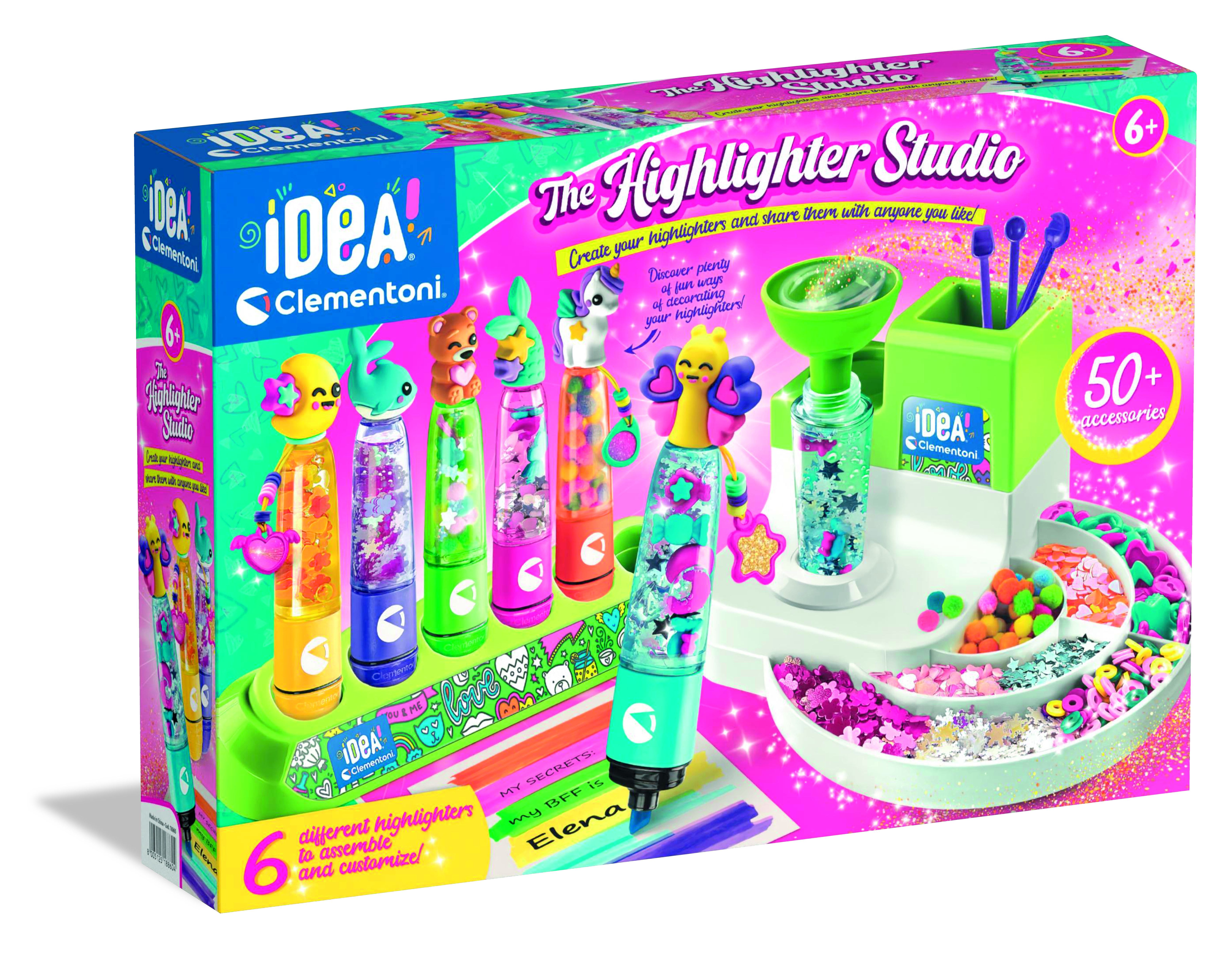 Clementoni Idea, Highlighter Labo, Fluo stiften maken