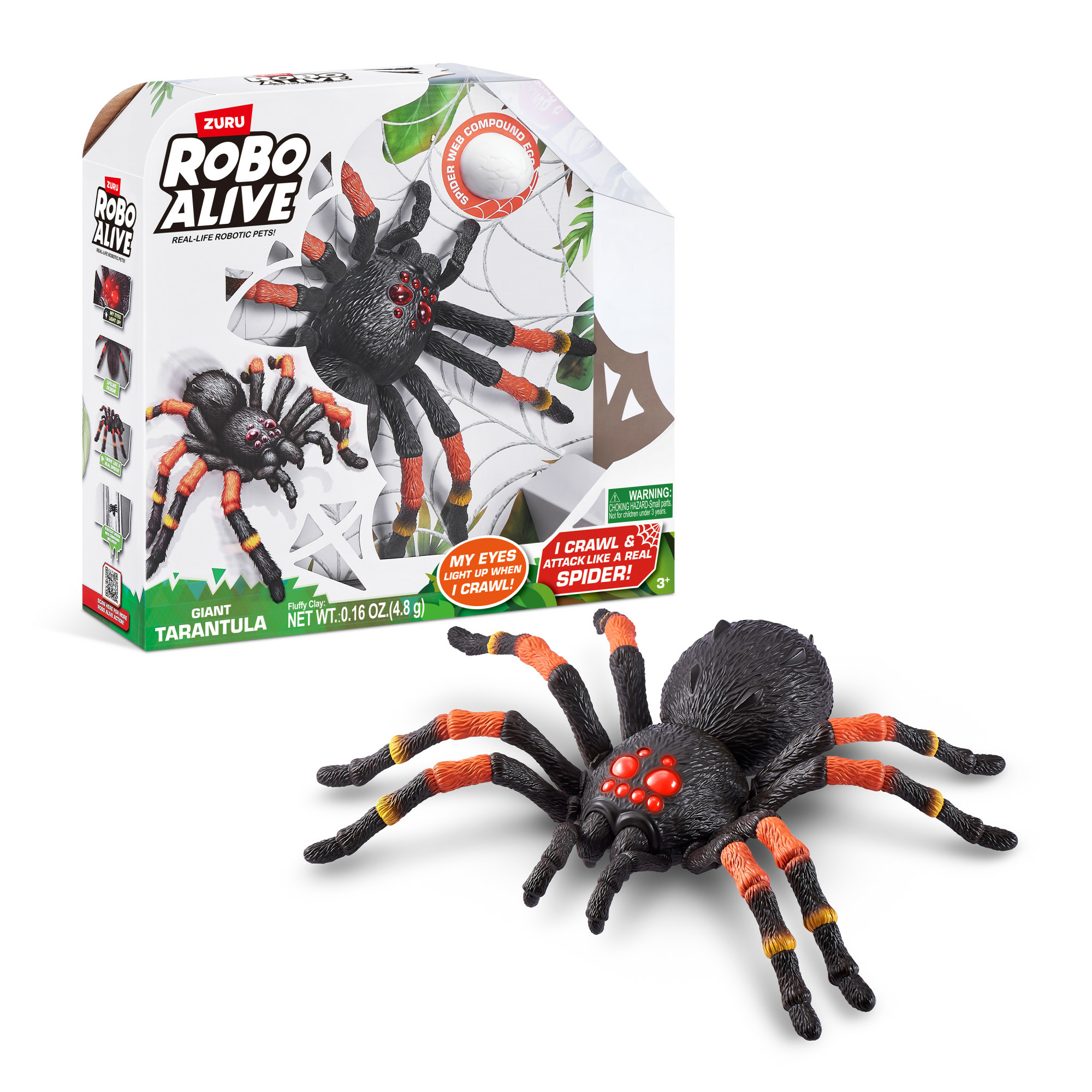 Robo Alive Reuze Tarantula, bootste een echte spin na via bewegingstechnologie