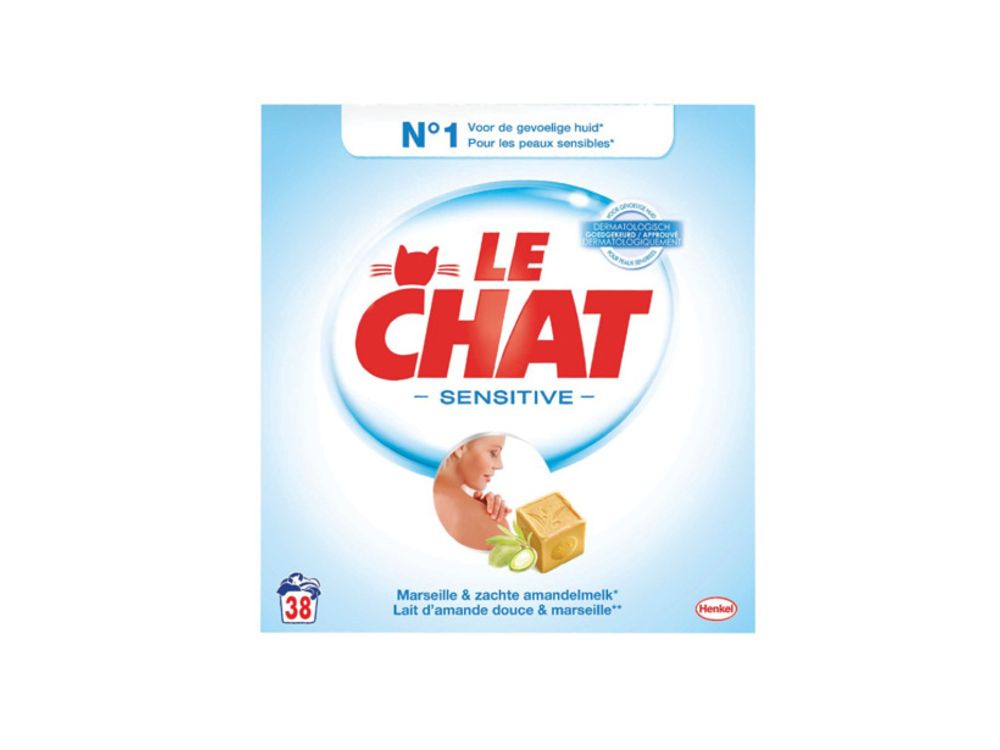 Le Chat Waspoeder Sensitive 38 scoops