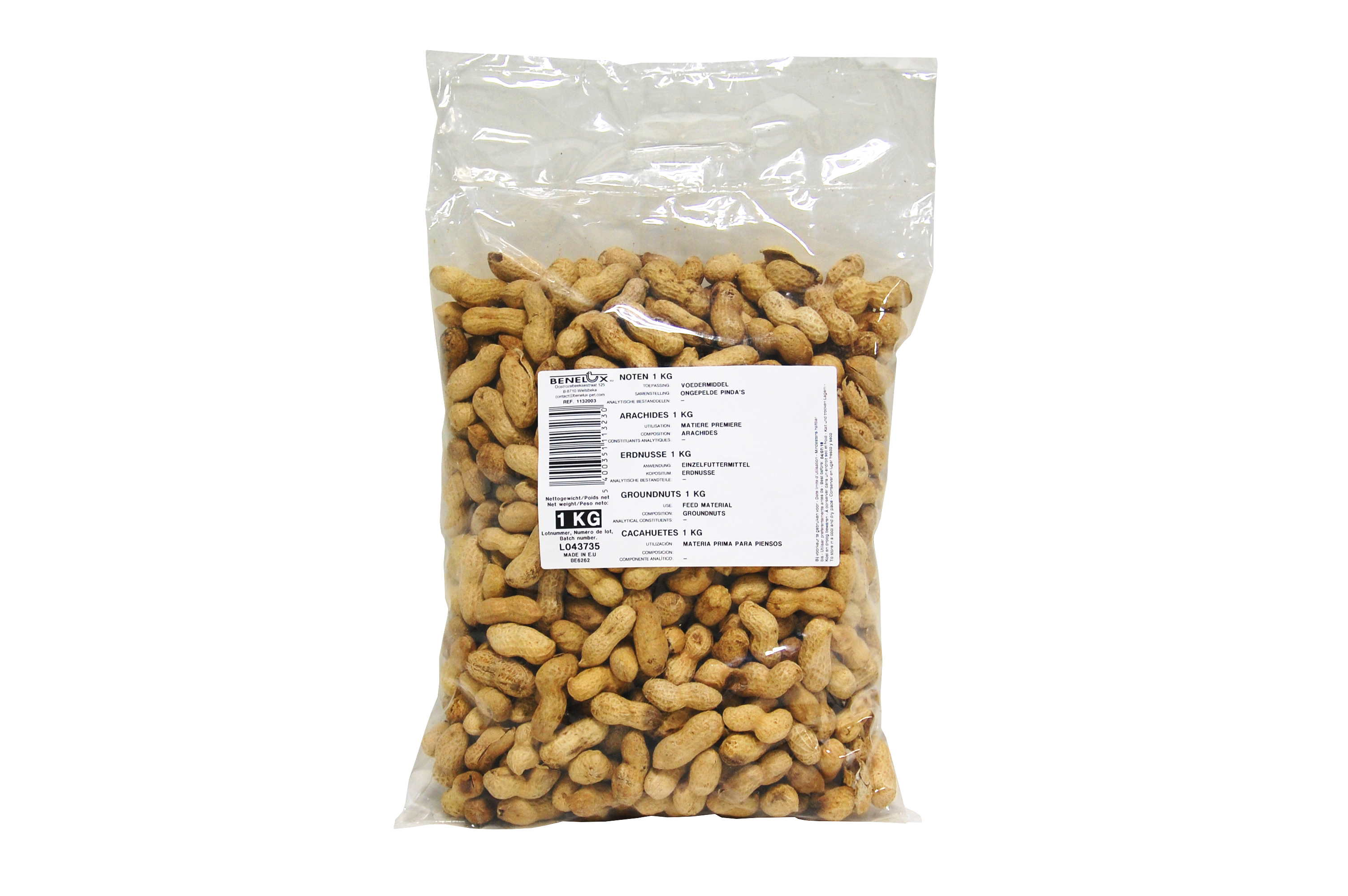 Benelux Pindanoten 1 kg