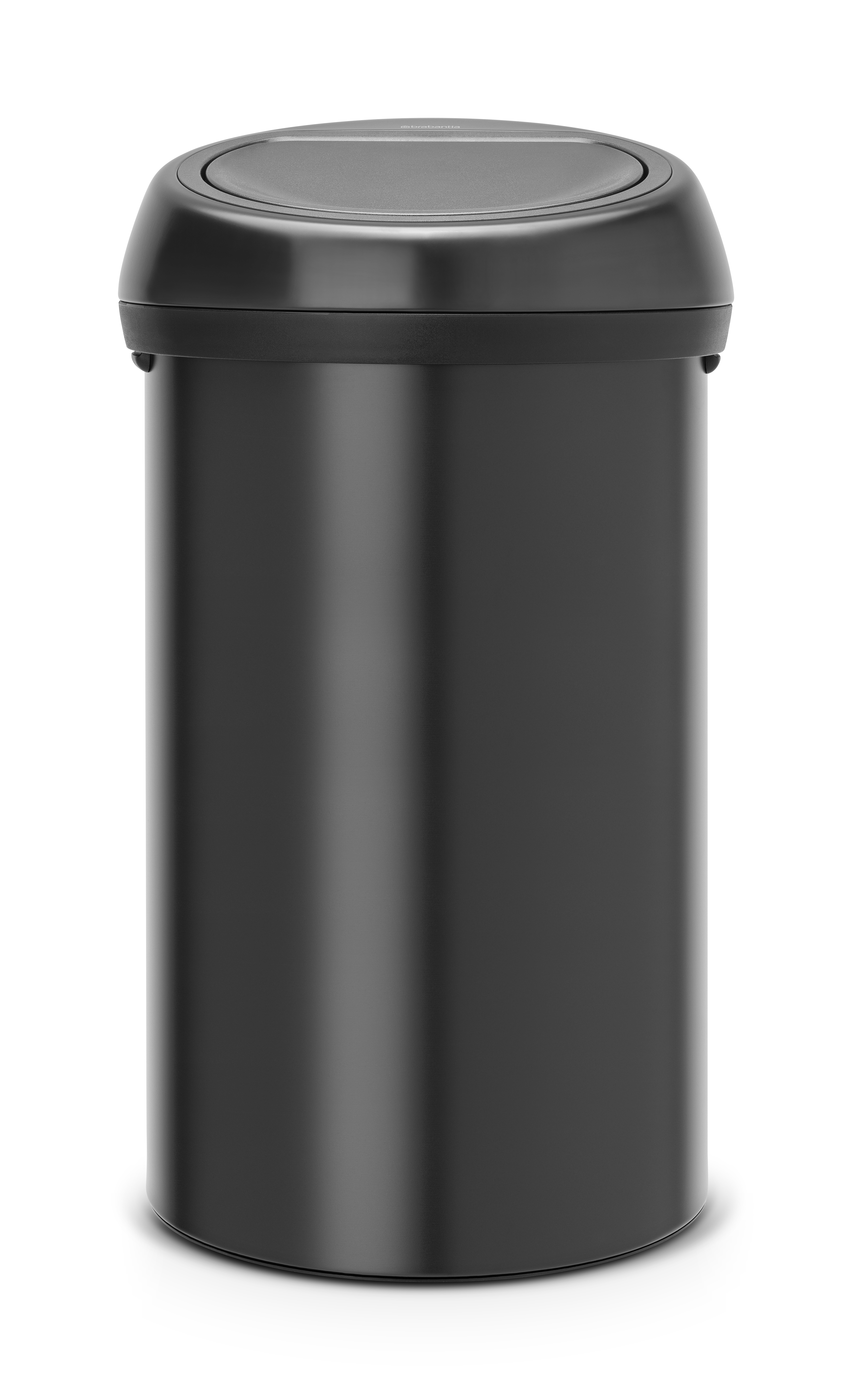Brabantia Afvalemmer Touch Bin 60l Matt Black RVS - 40x71 cm - 40x71 cm Brabantia Afvalemmer Touch Bin 60l Matt Black RVS - 40x71 cm - 40x71 cm