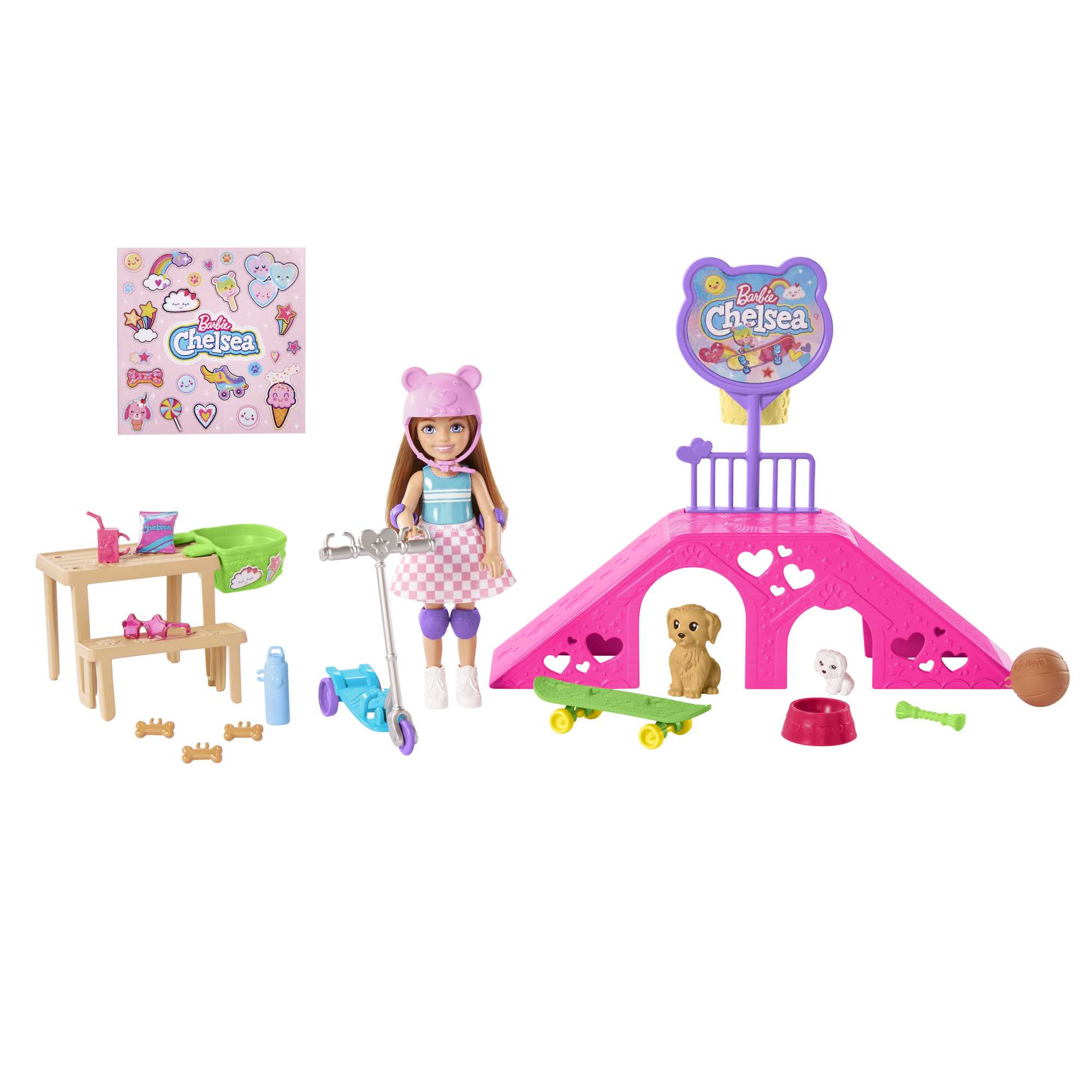 Barbie Chelsea Skatepark