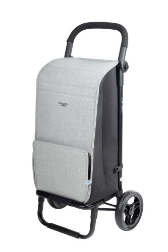 Carlett Boodschappen Trolley Urban 108x48x37 cm - Ice Grey - 38 l