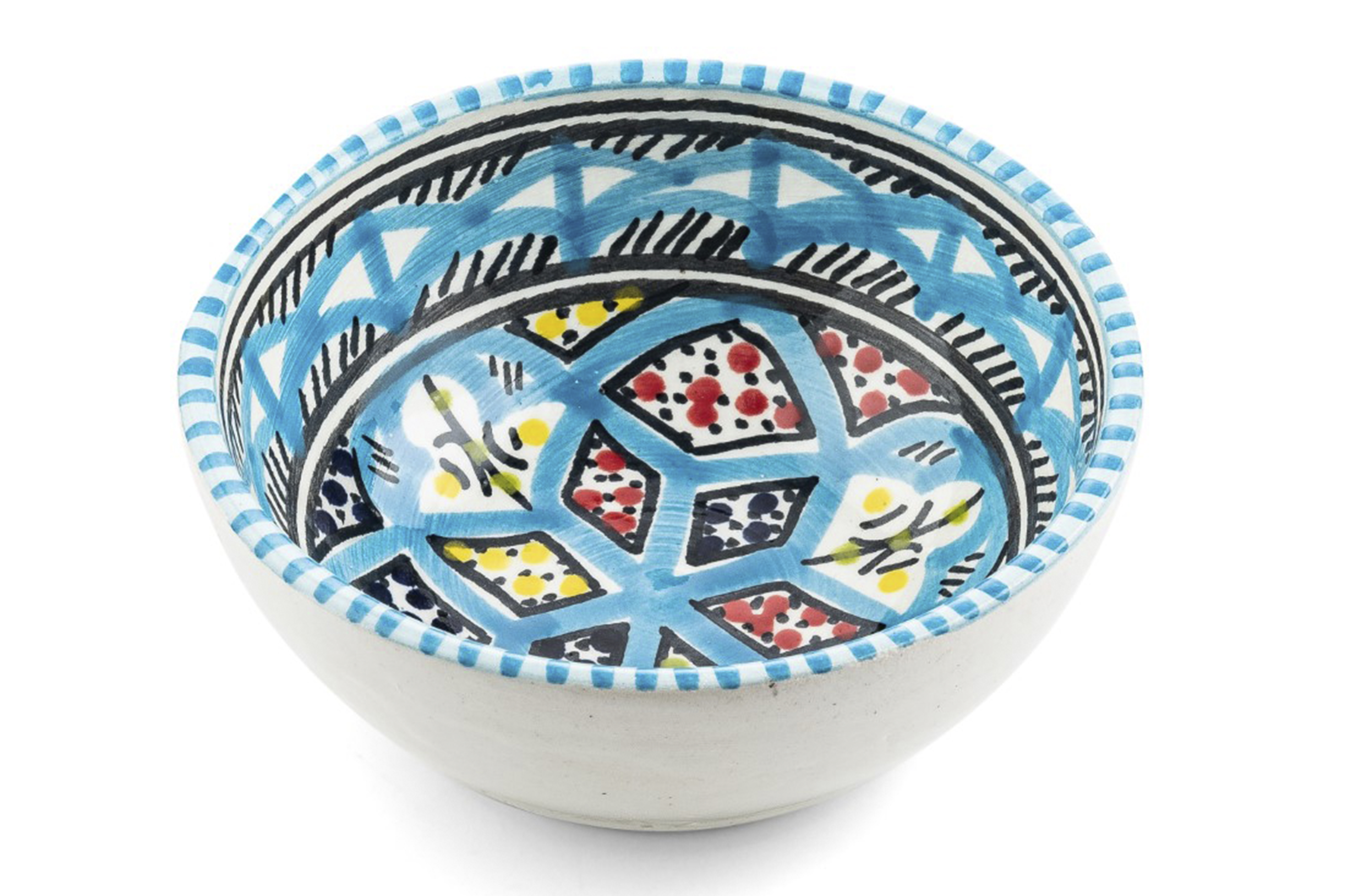 Dishes&Deco Aperopotje Turquoise Blue 10.5x4.5 cm - Aardewerk