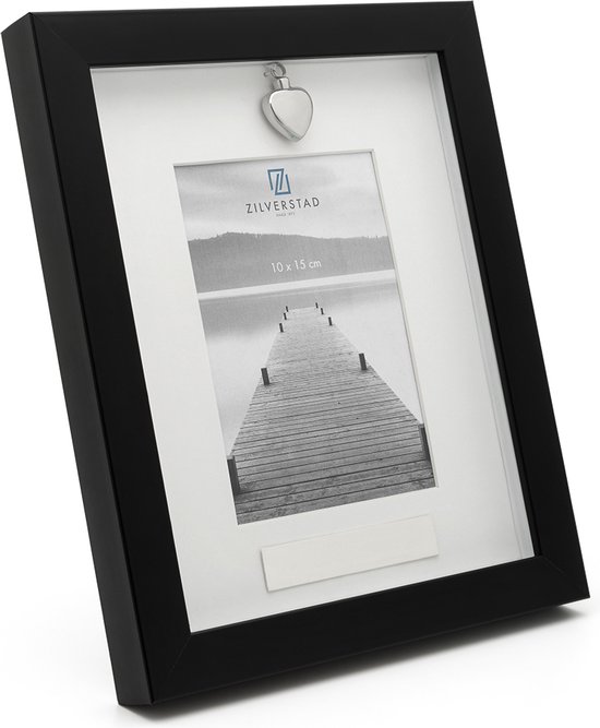 Zilverstad Fotokader Memory Black 10x15 cm met Ashouder