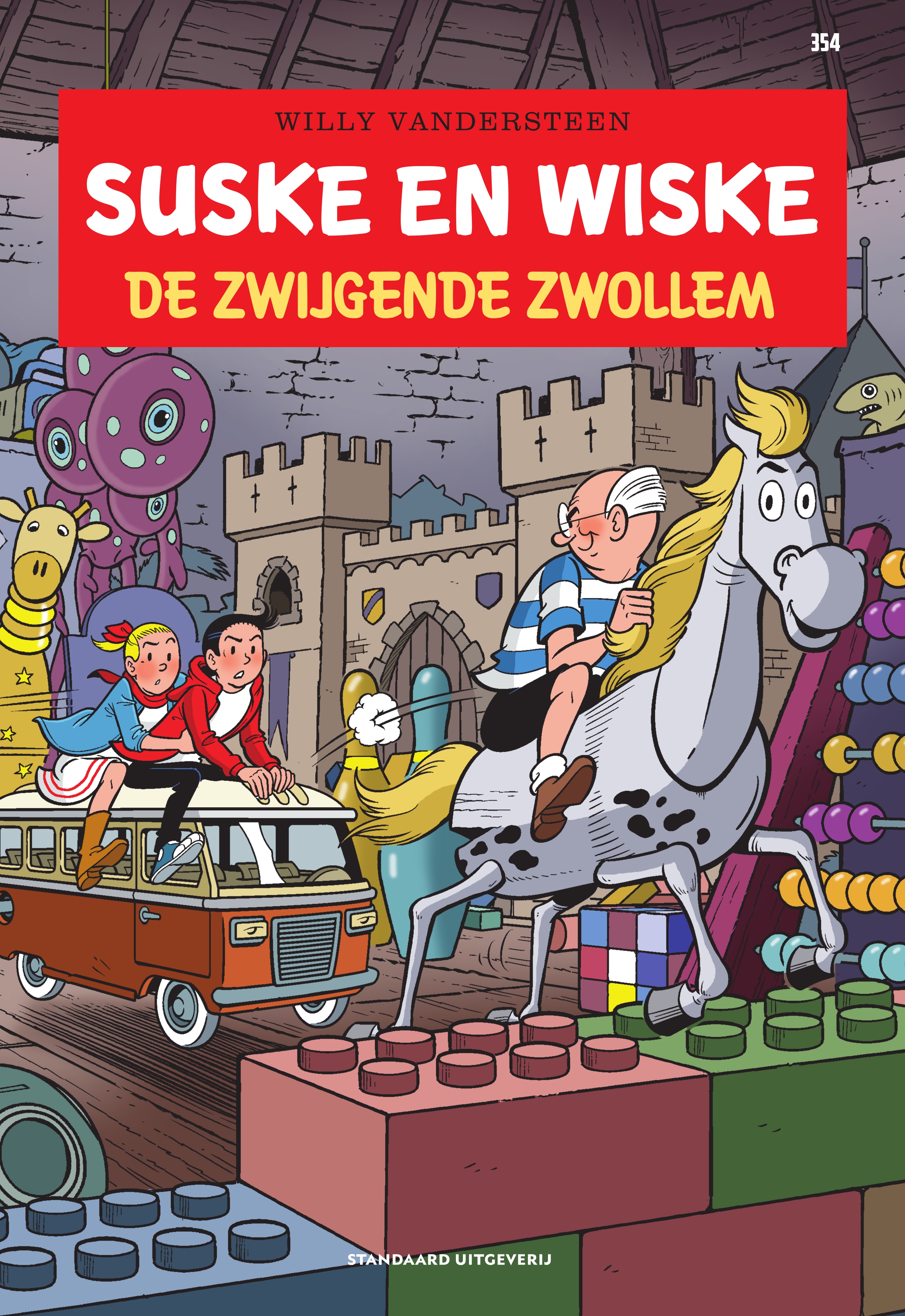 Stripverhaal Suske en Wiske 354 De zwijgende zwollem