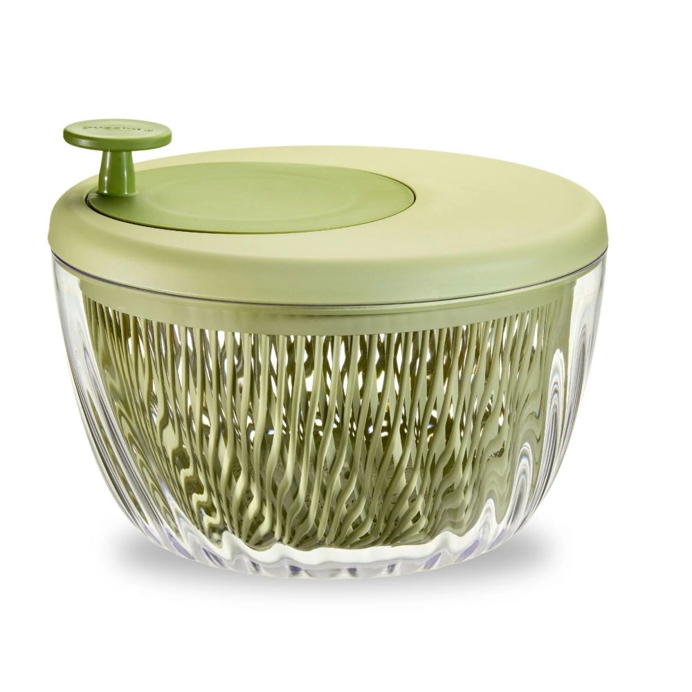 Guzzini Slazwierder Spin & Store Avocado Green 26x19 cm - met Deksel - 5l