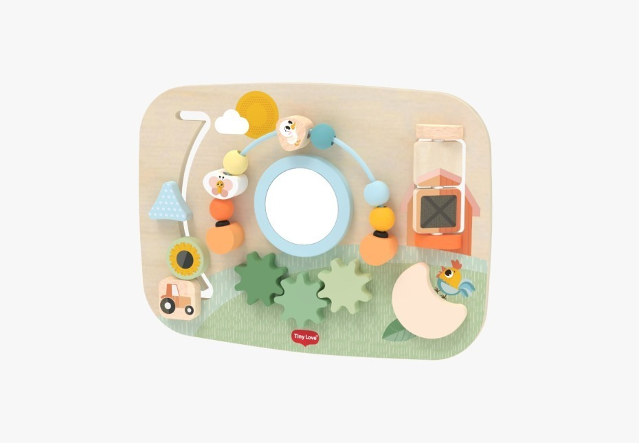 Tiny Love Activiteitenspeeltje Hout Farmers Funday Busy Board