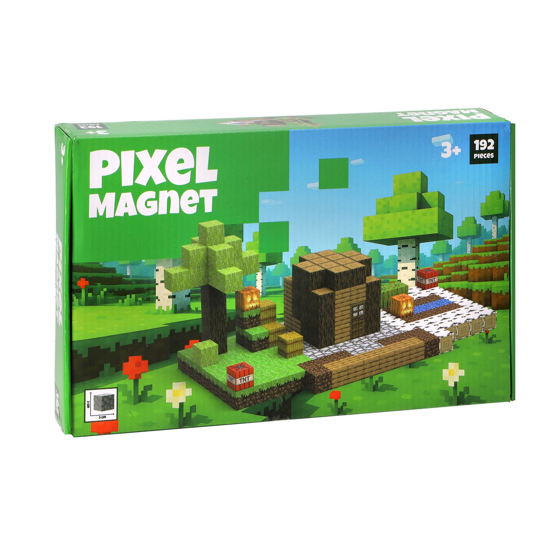 Pixel Magnet, Magnetische bouwblokken 192 delig