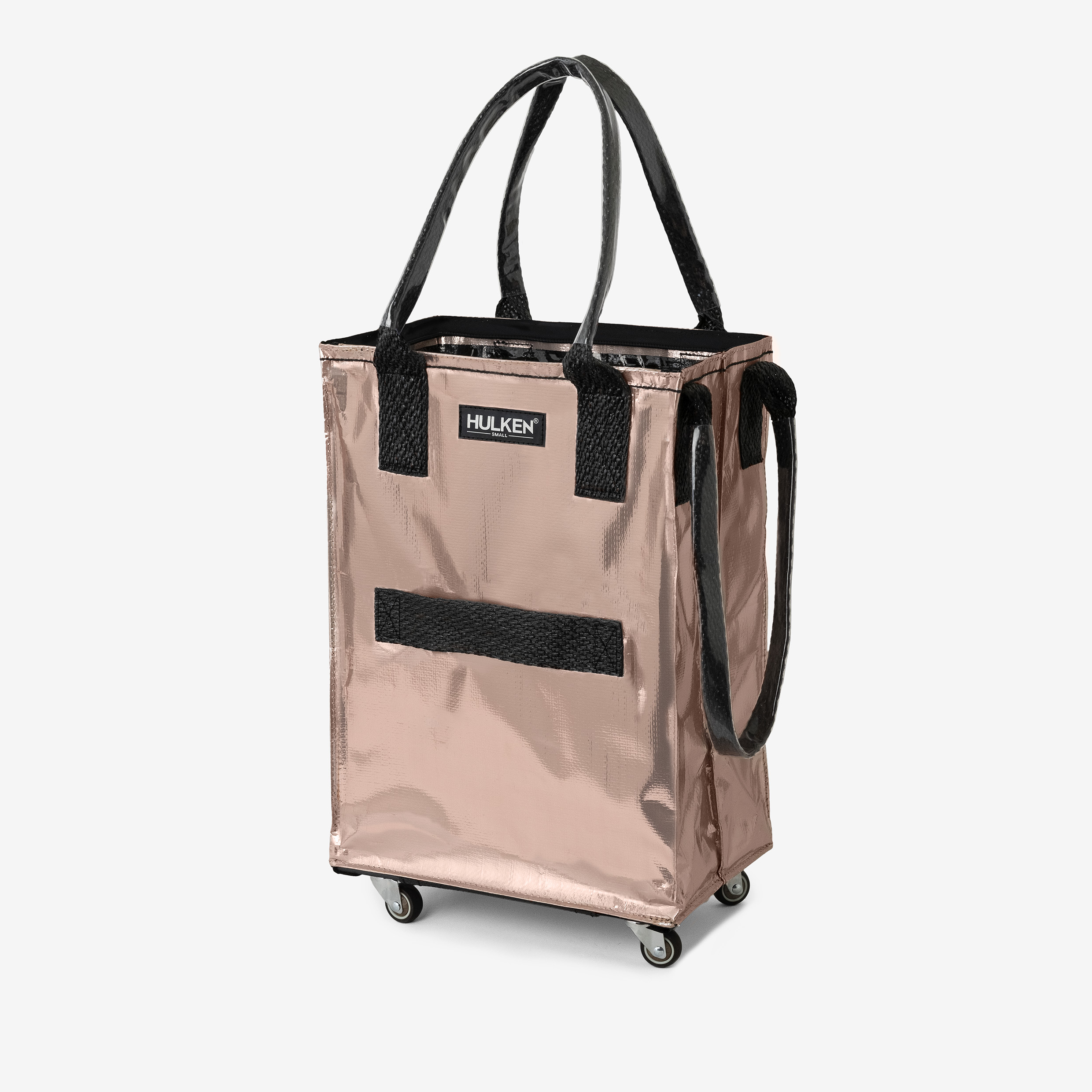 Hulken Original Trolley Tote Bag small Rosegold 36x56x23cm